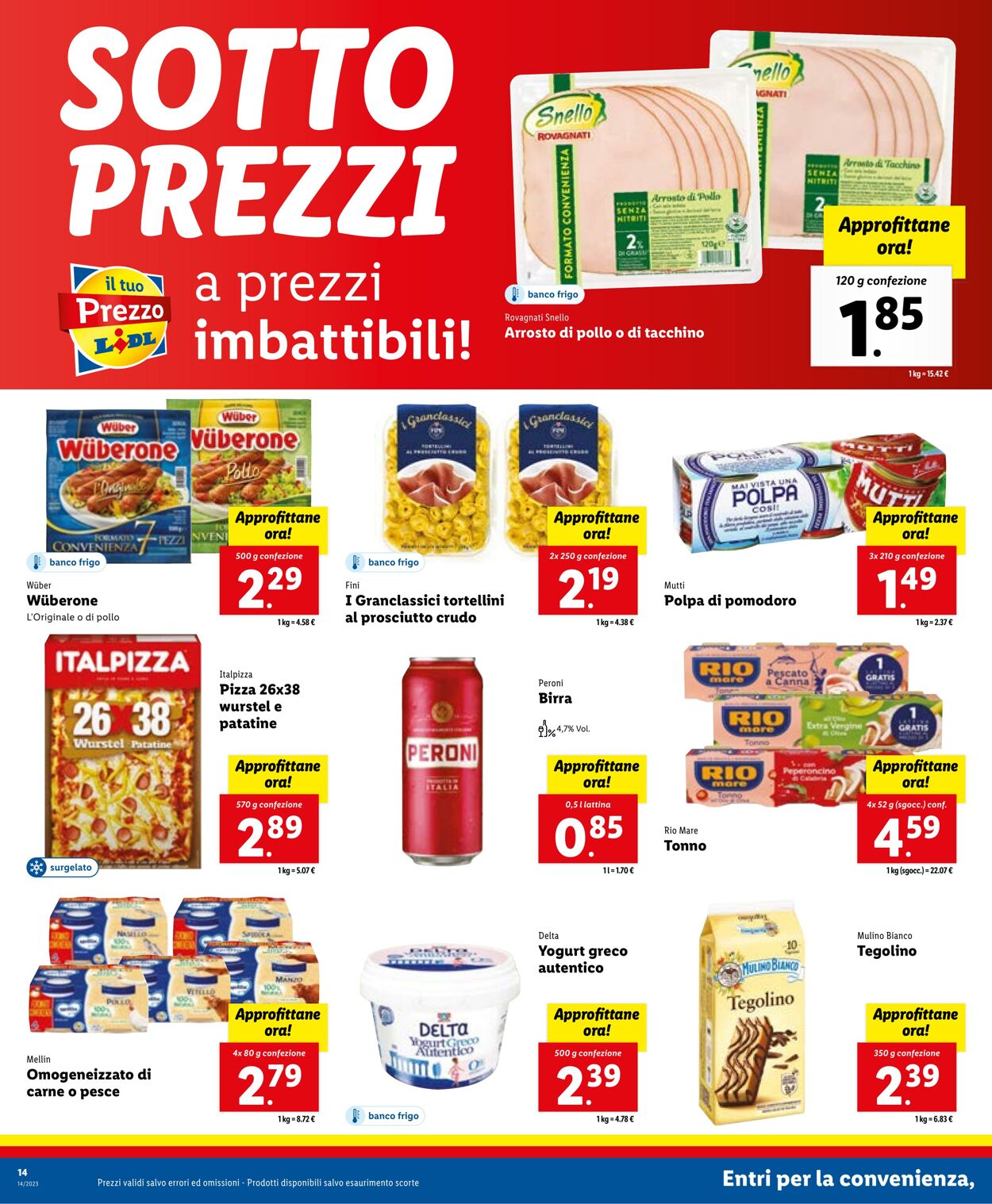 Volantino Lidl 03.04.2023 - 08.04.2023