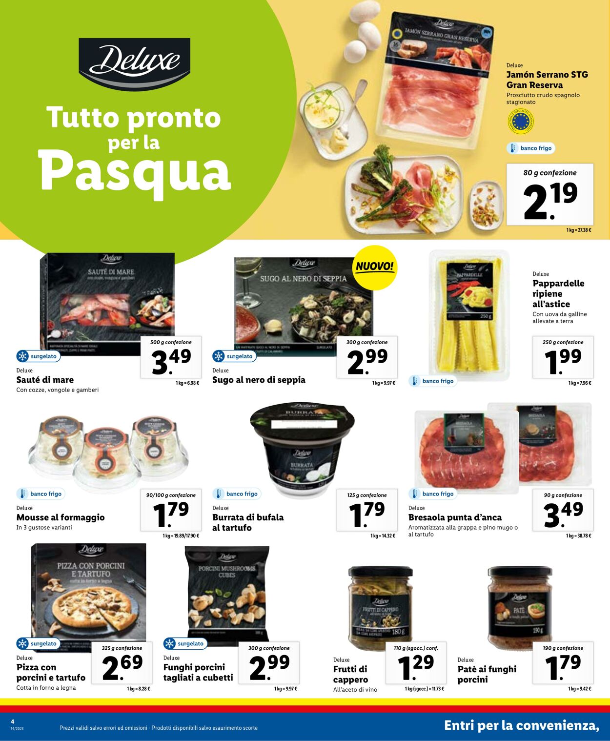 Volantino Lidl 03.04.2023 - 08.04.2023