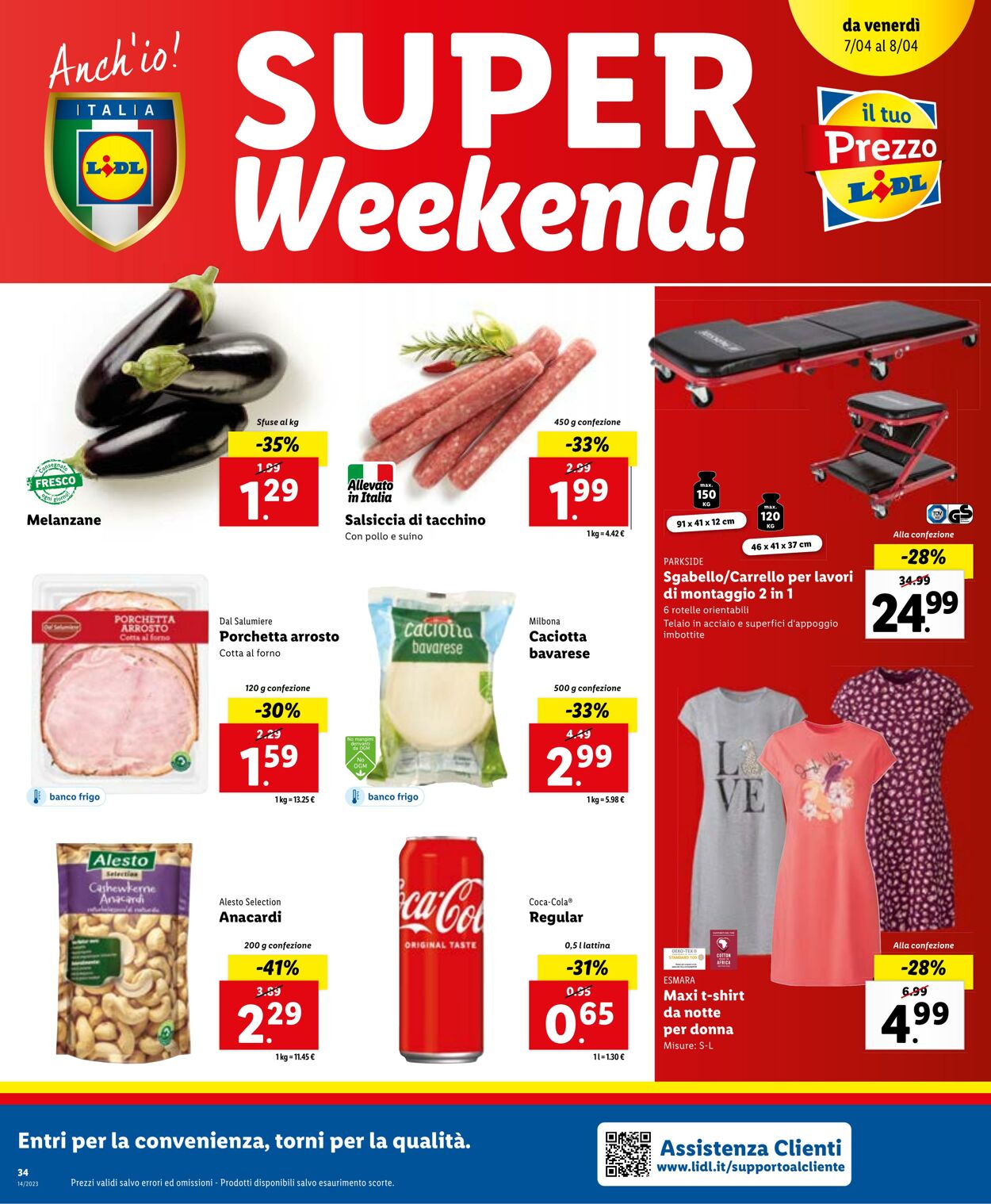 Volantino Lidl 03.04.2023 - 08.04.2023