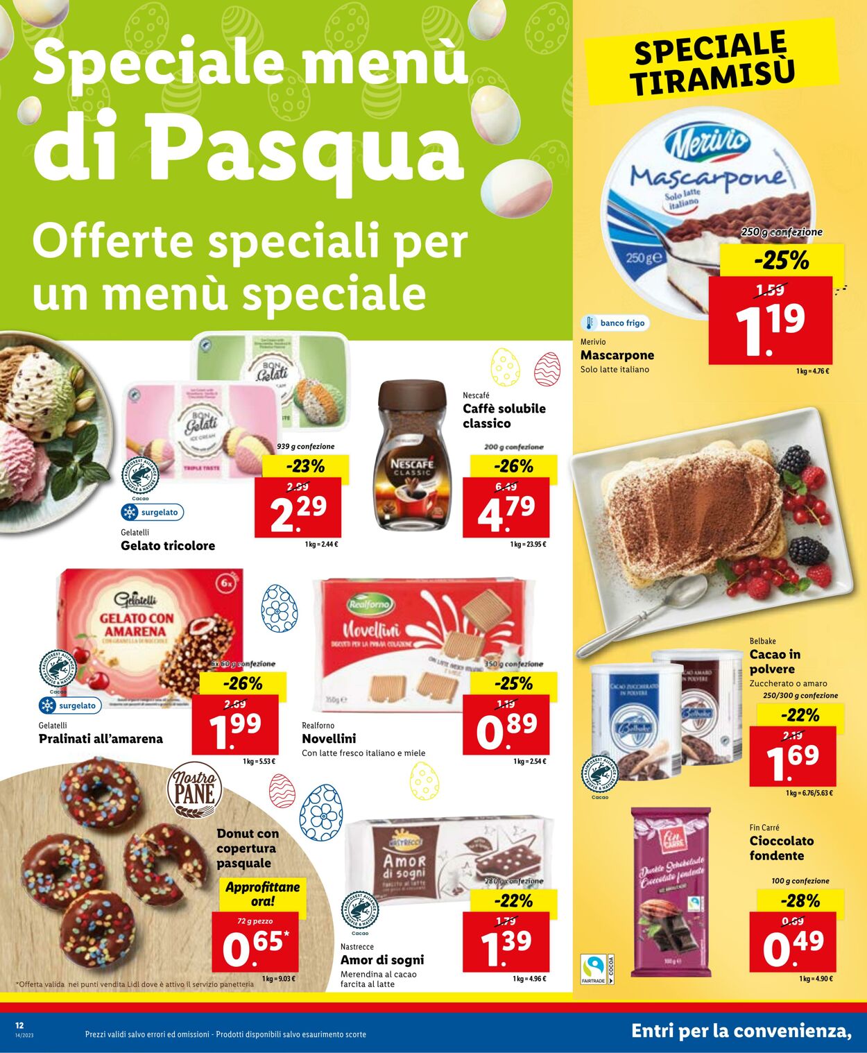 Volantino Lidl 03.04.2023 - 08.04.2023