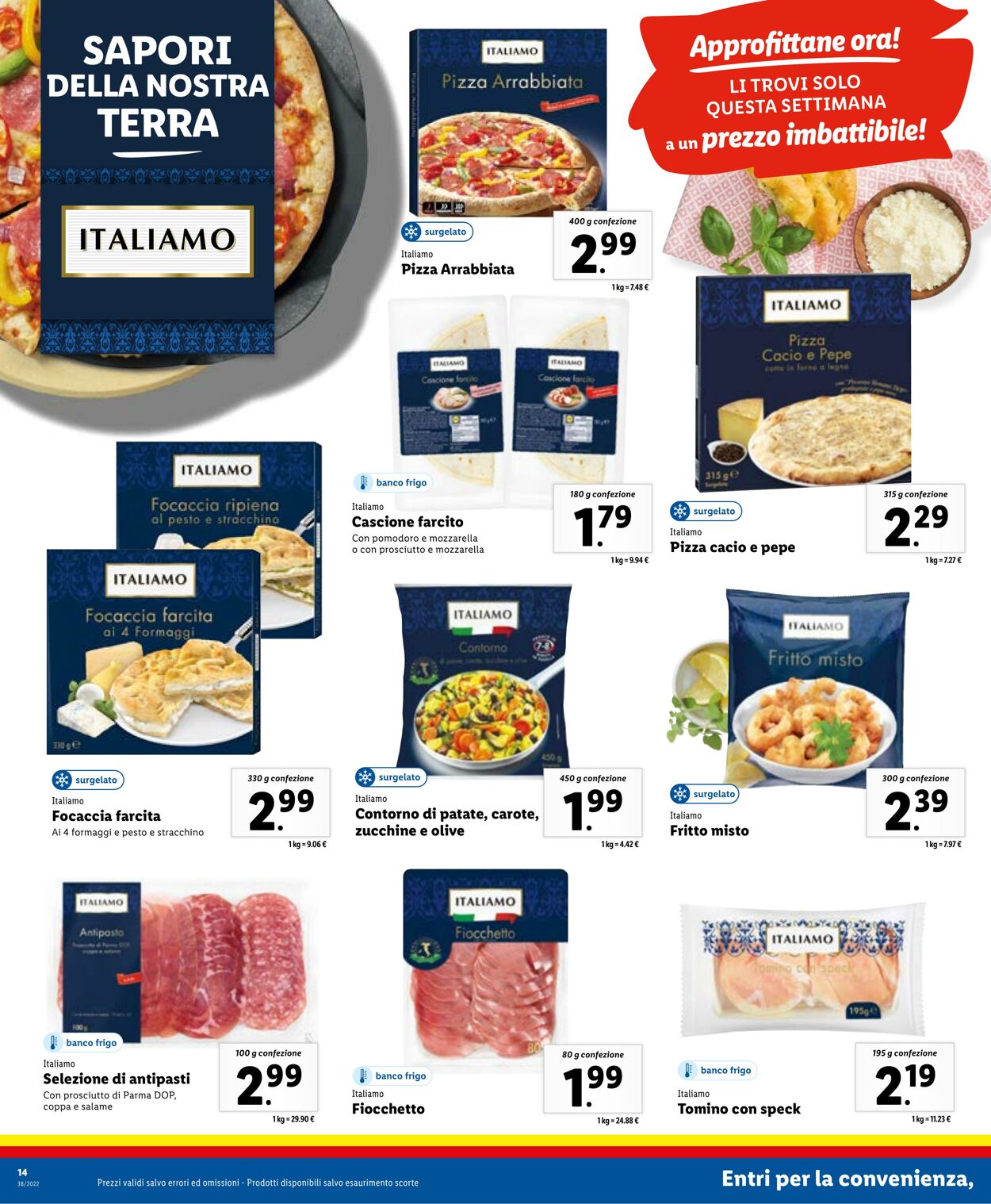 Volantino Lidl 19.09.2022 - 25.09.2022