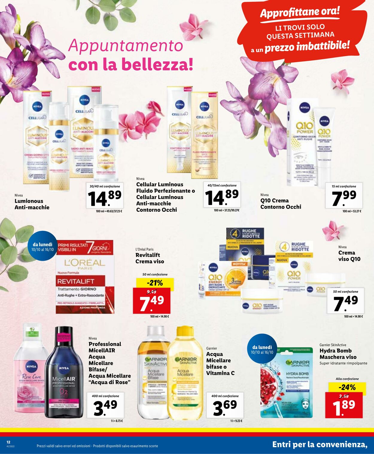 Volantino Lidl 10.10.2022 - 16.10.2022