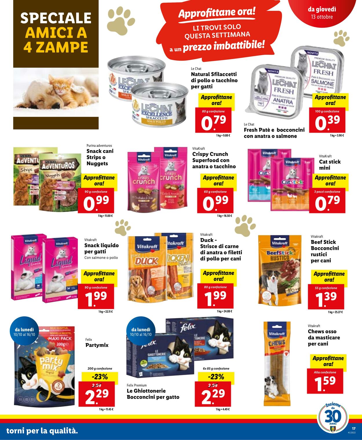 Volantino Lidl 10.10.2022 - 16.10.2022