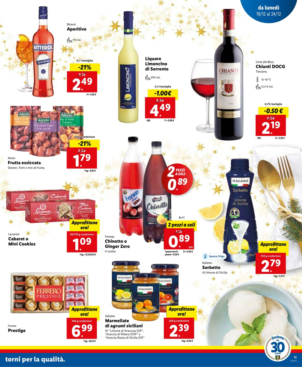 Volantino Lidl 19.12.2022 - 24.12.2022