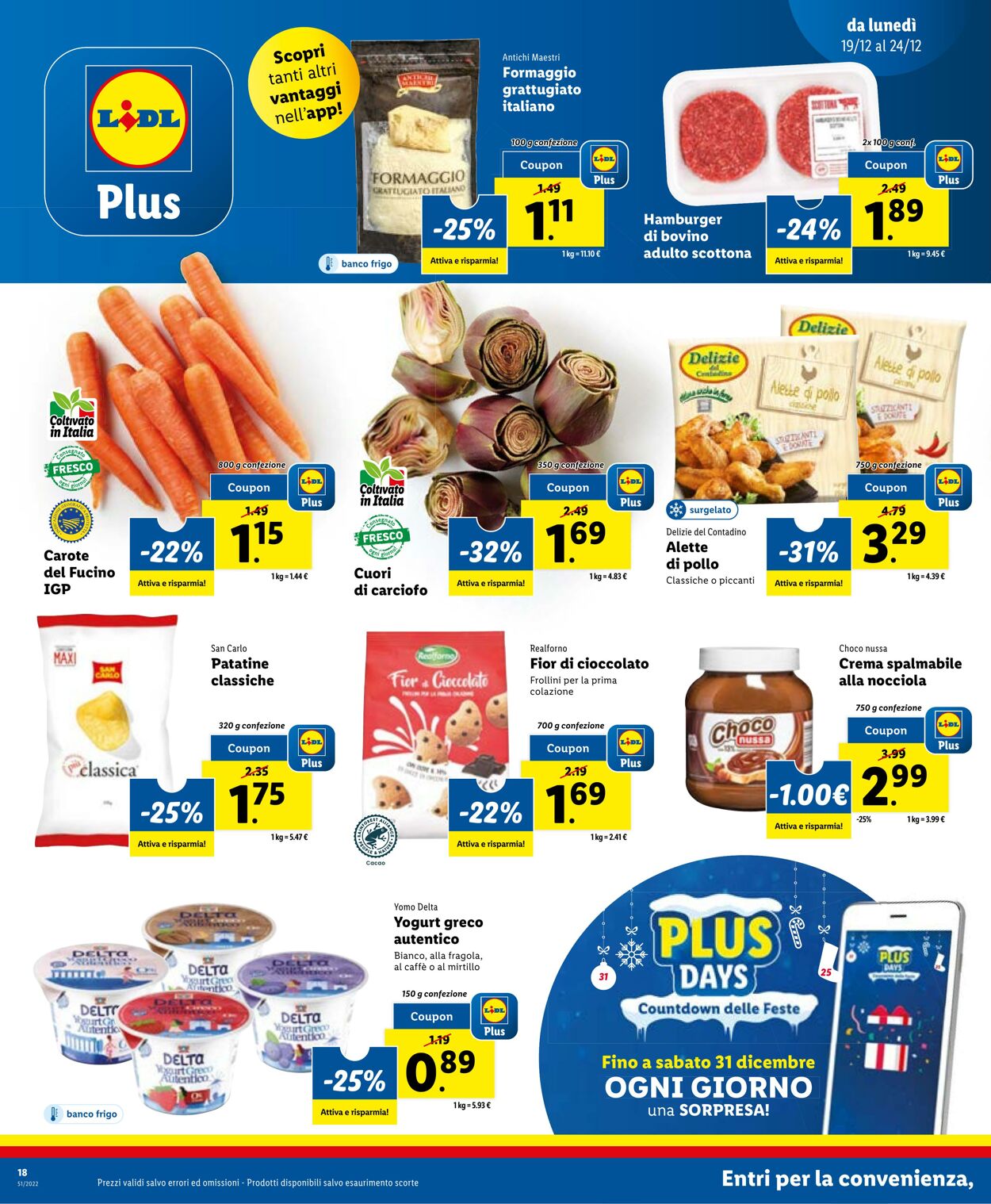 Volantino Lidl 19.12.2022 - 24.12.2022