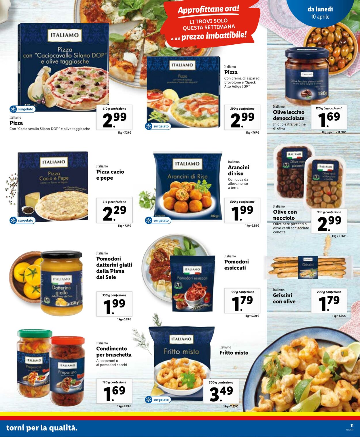 Volantino Lidl 10.04.2023 - 16.04.2023