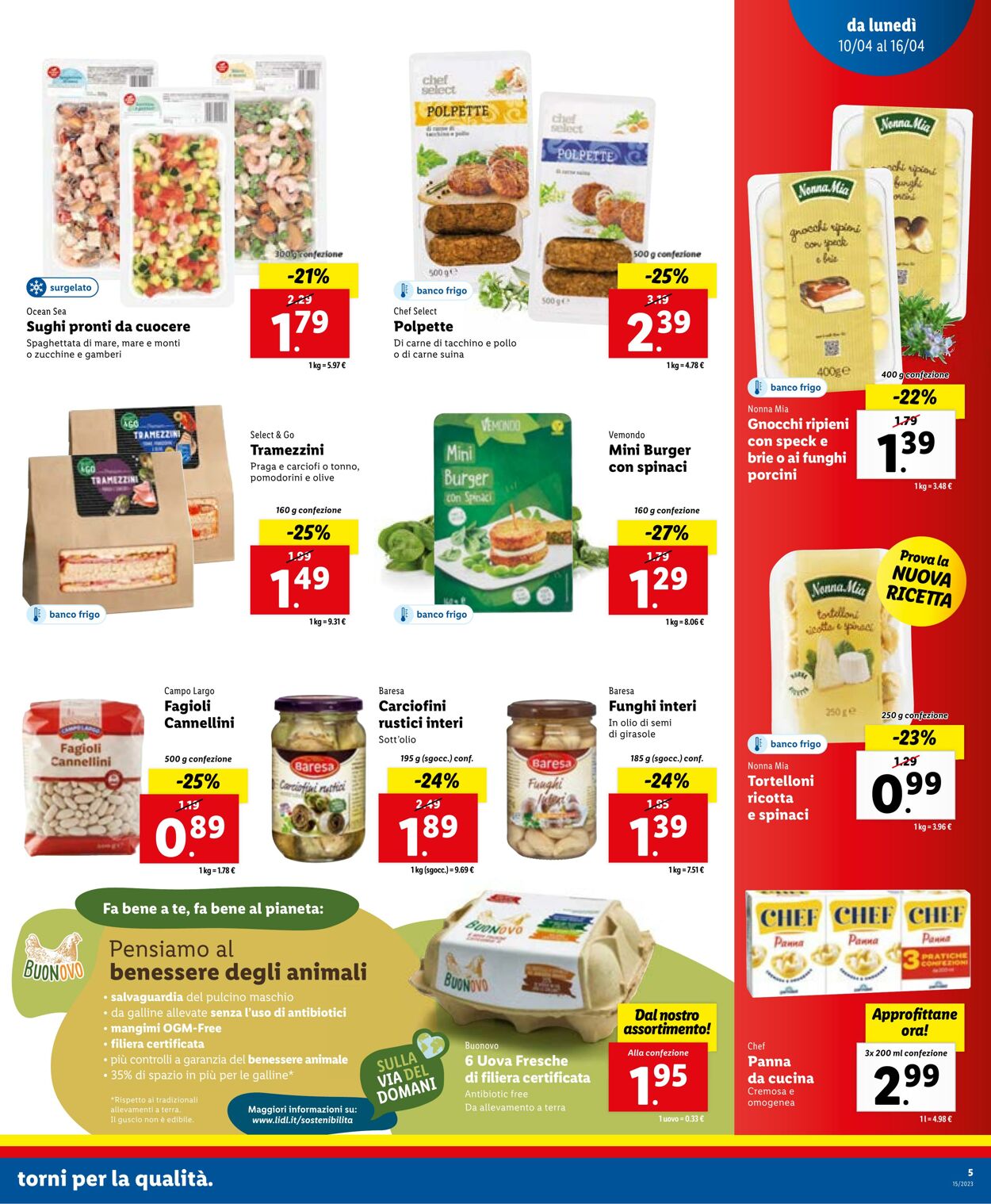 Volantino Lidl 10.04.2023 - 16.04.2023