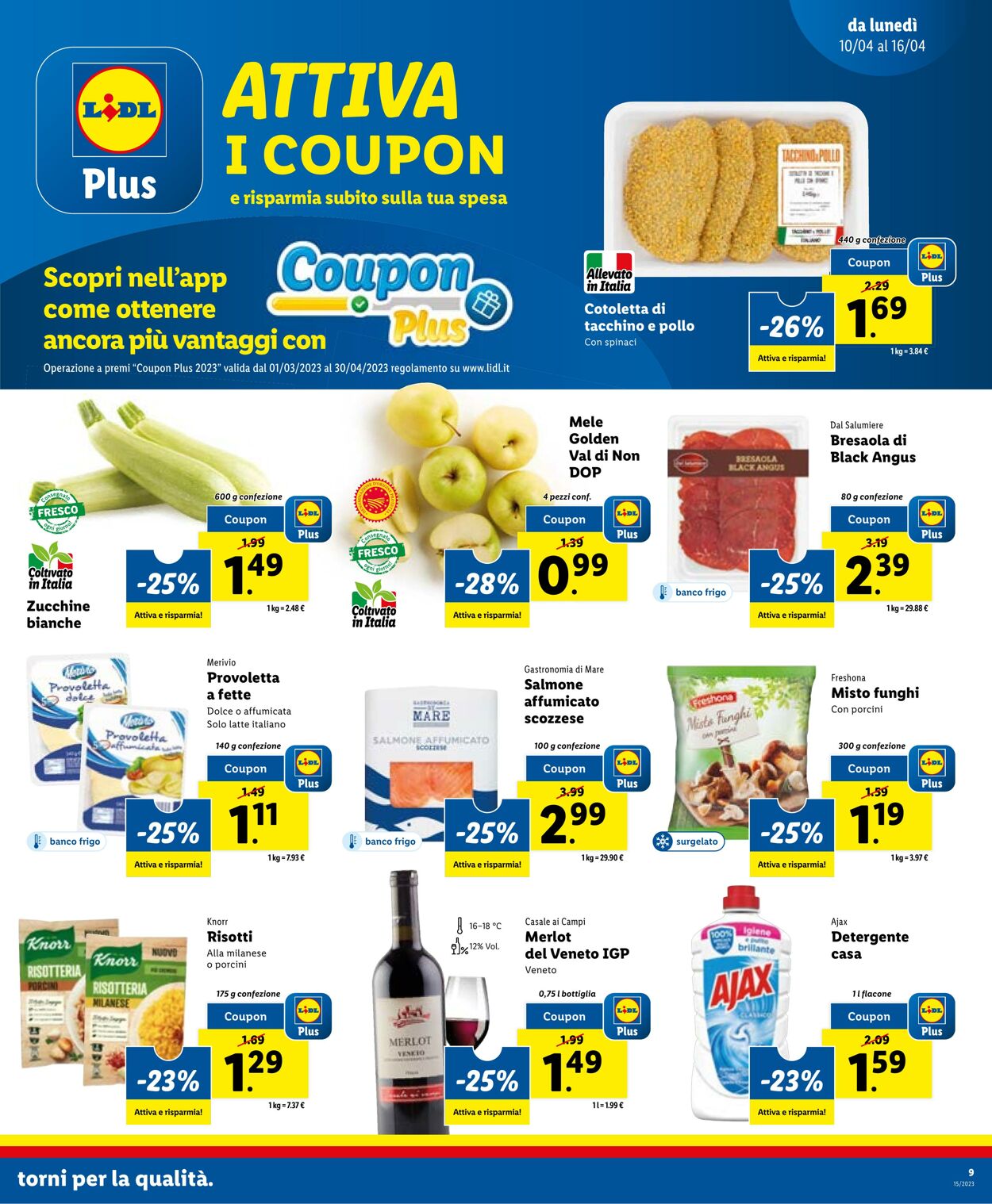 Volantino Lidl 10.04.2023 - 16.04.2023