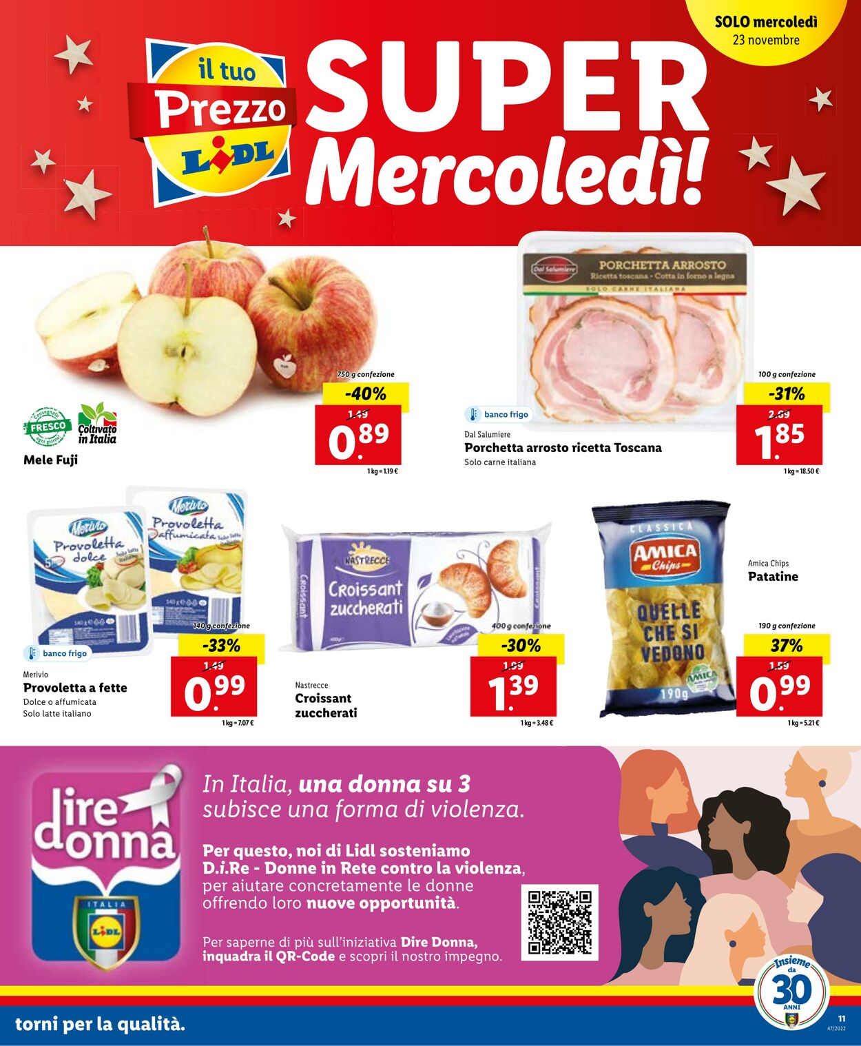 Volantino Lidl 21.11.2022 - 27.11.2022