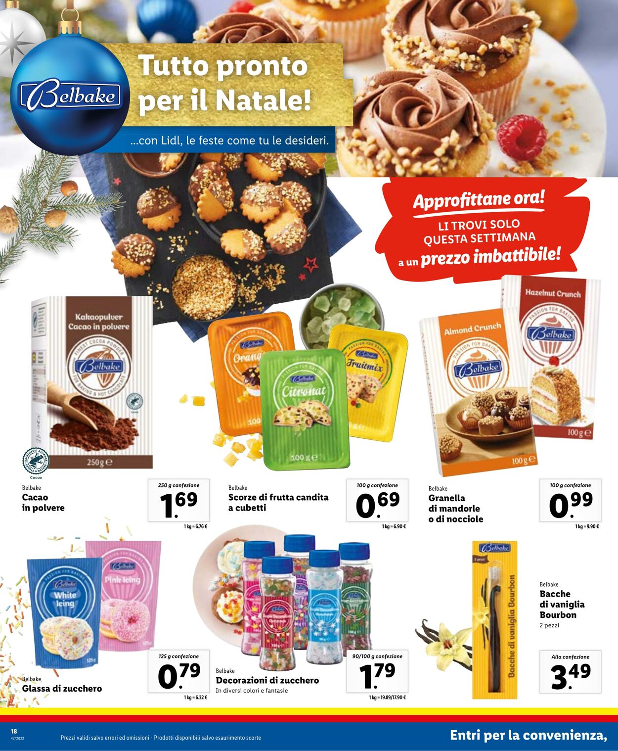 Volantino Lidl 21.11.2022 - 27.11.2022