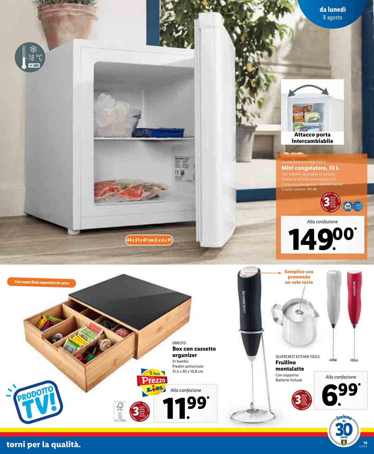 Volantino Lidl 08.08.2022 - 14.08.2022