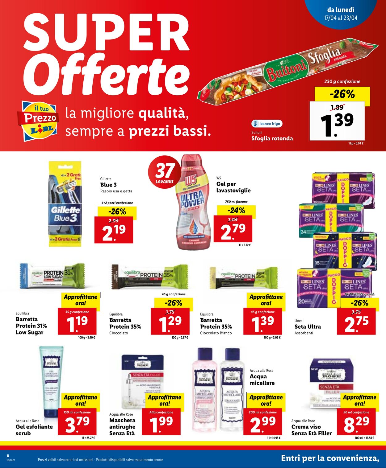 Volantino Lidl 17.04.2023 - 23.04.2023