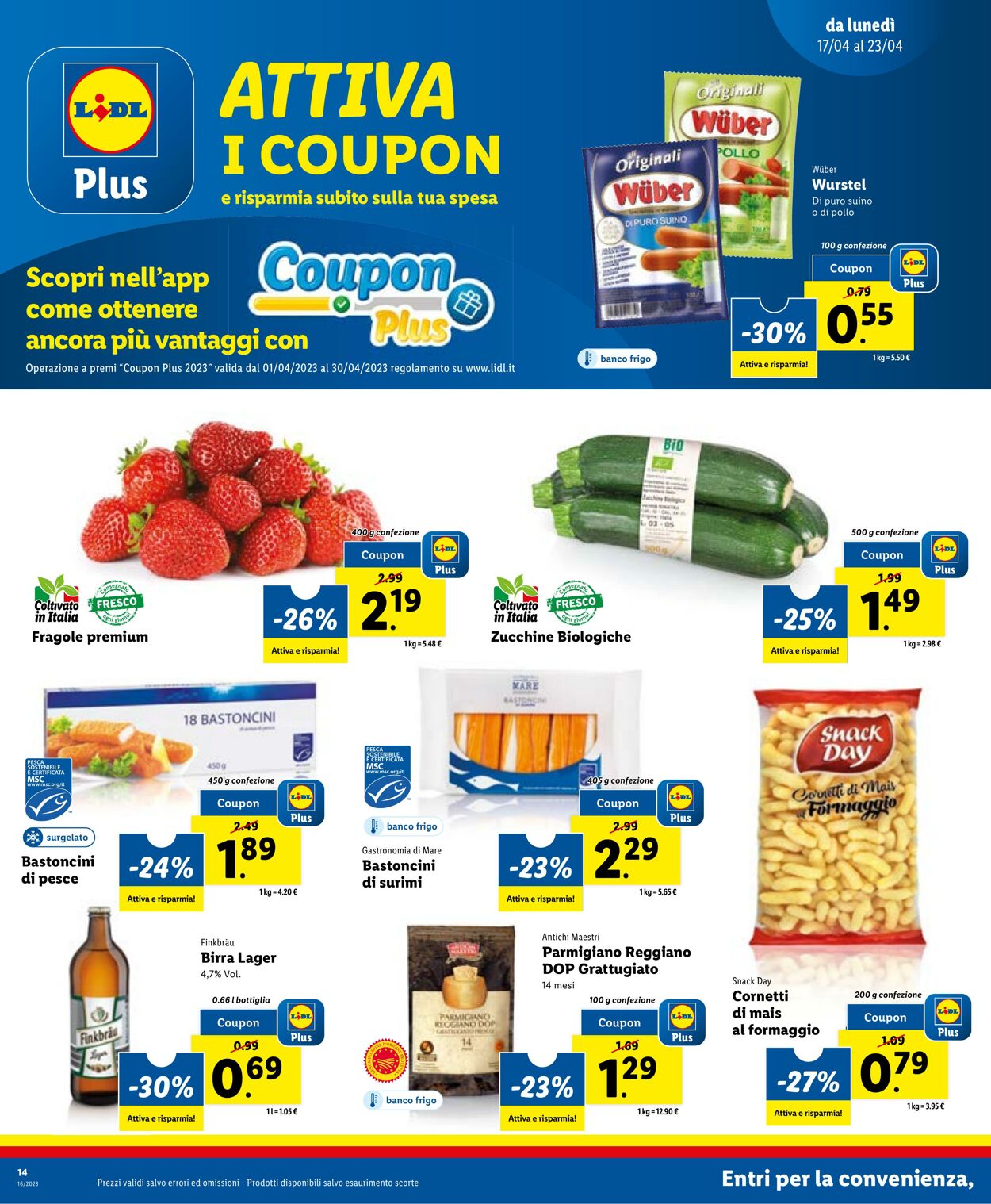 Volantino Lidl 17.04.2023 - 23.04.2023