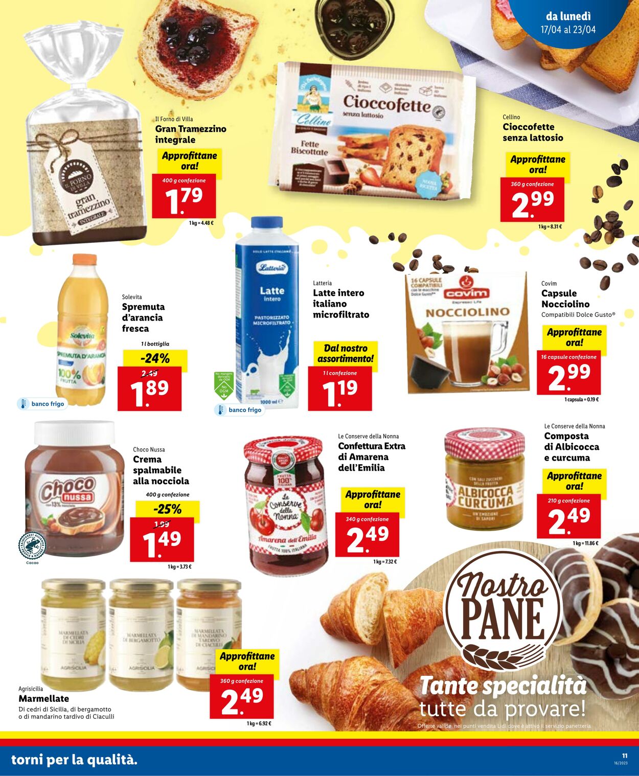 Volantino Lidl 17.04.2023 - 23.04.2023