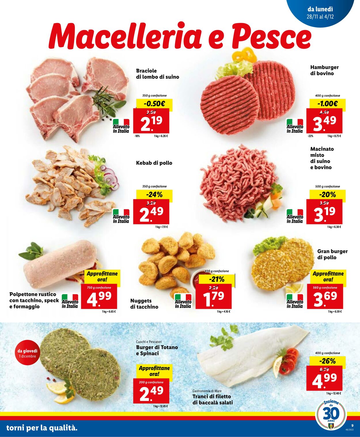 Volantino Lidl 28.11.2022 - 04.12.2022