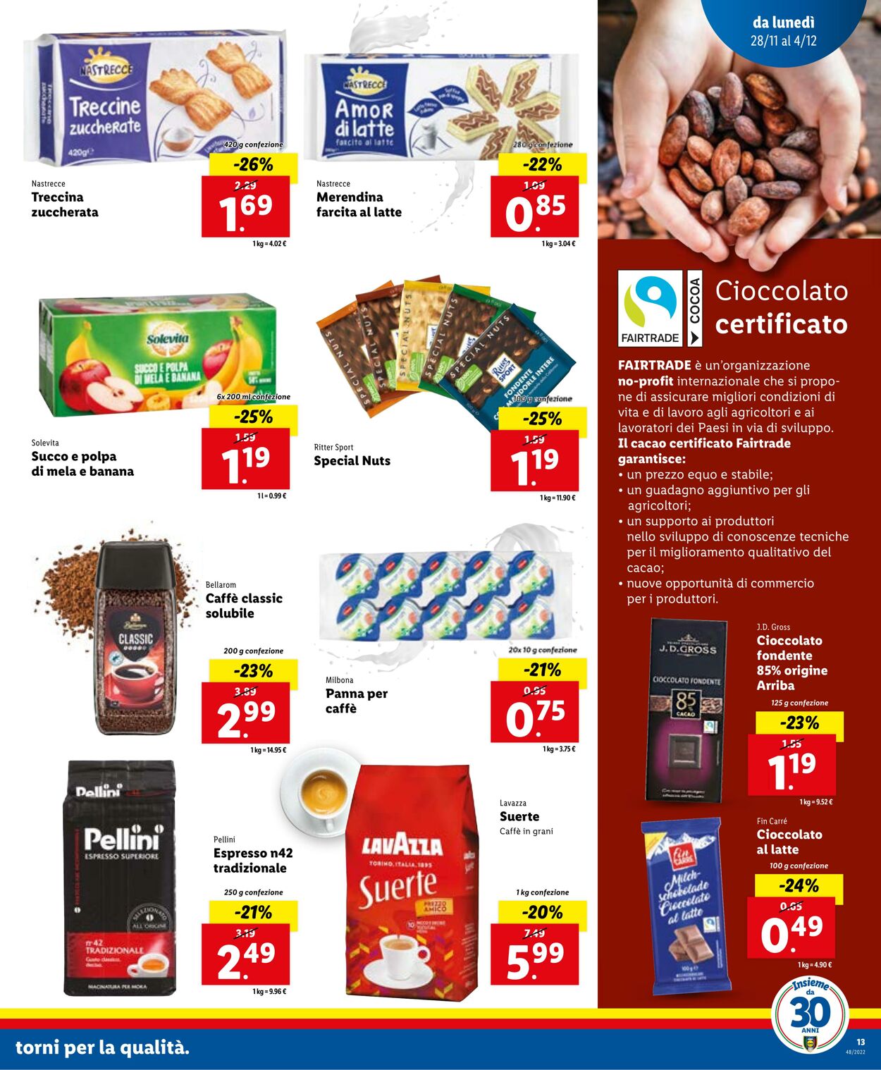 Volantino Lidl 28.11.2022 - 04.12.2022