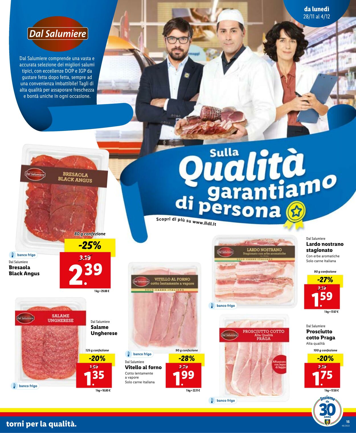 Volantino Lidl 28.11.2022 - 04.12.2022