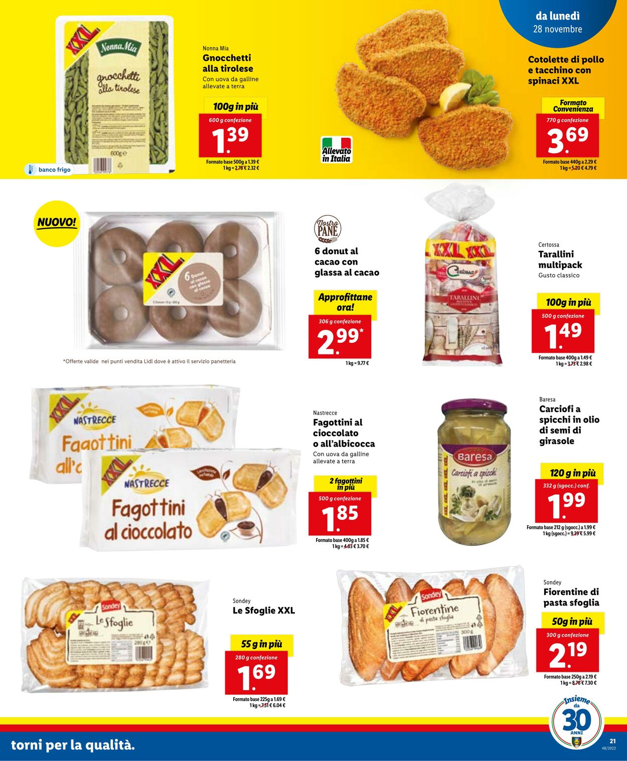 Volantino Lidl 28.11.2022 - 04.12.2022