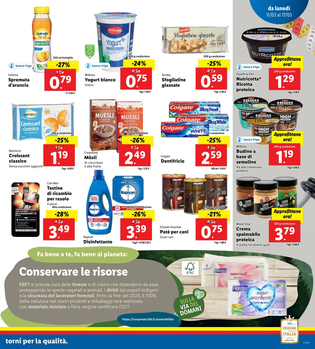 Volantino Lidl 11.03.2024 - 17.03.2024