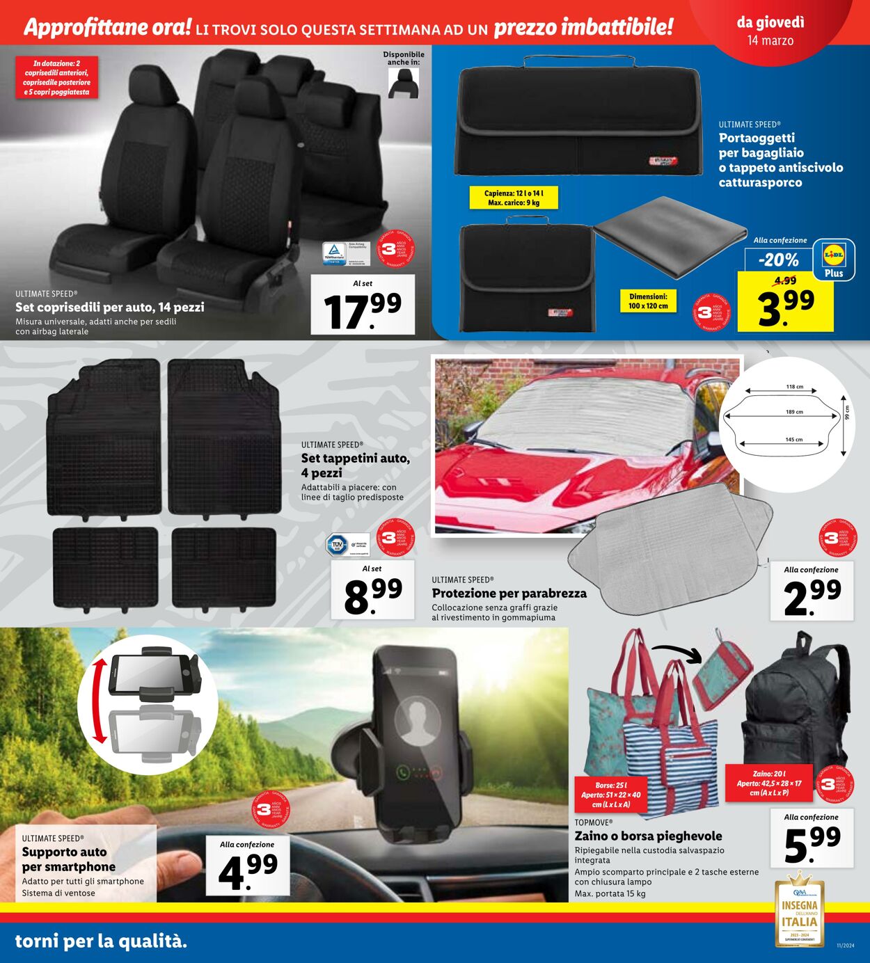 Volantino Lidl 11.03.2024 - 17.03.2024