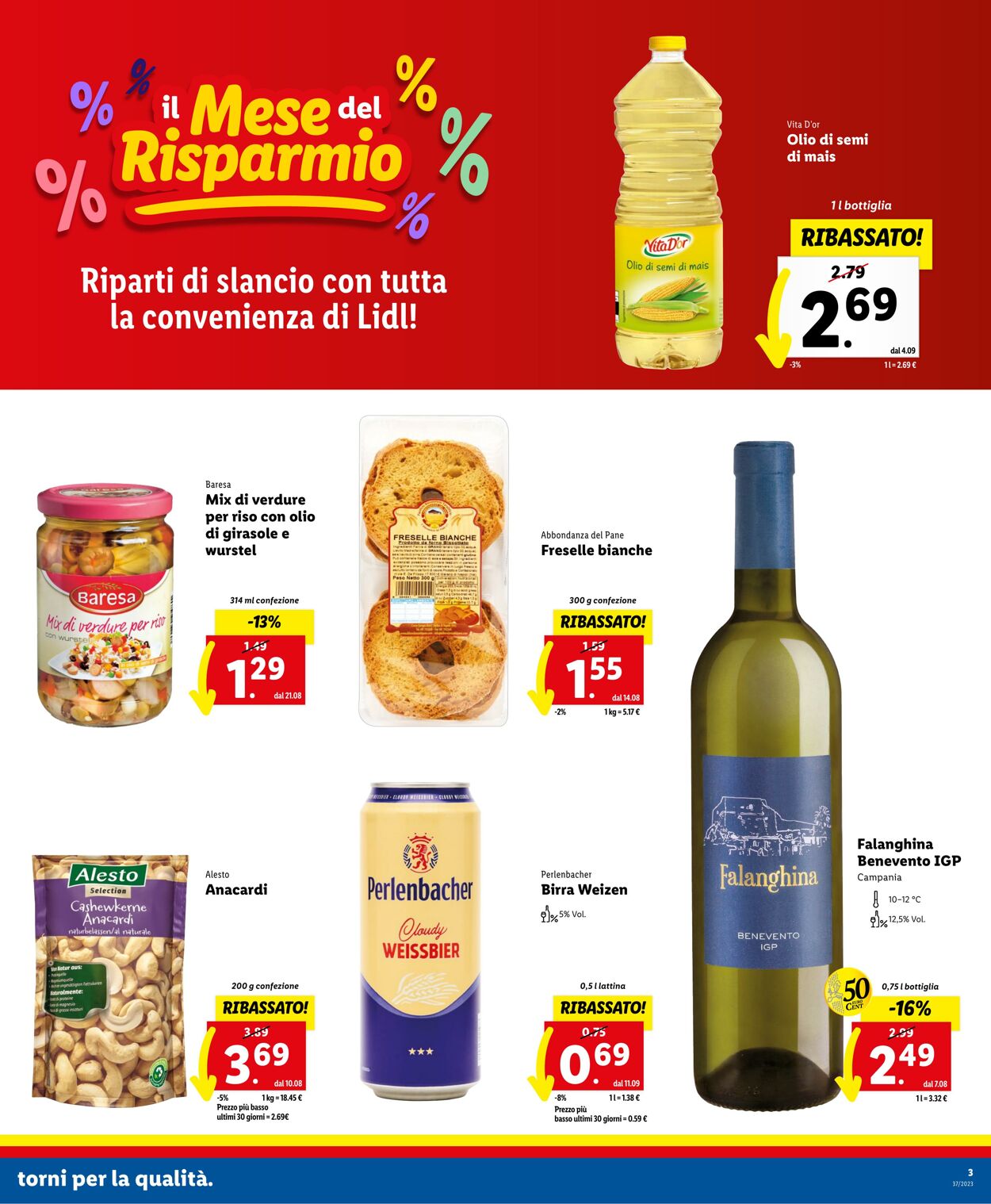 Volantino Lidl 19.09.2023 - 25.09.2023