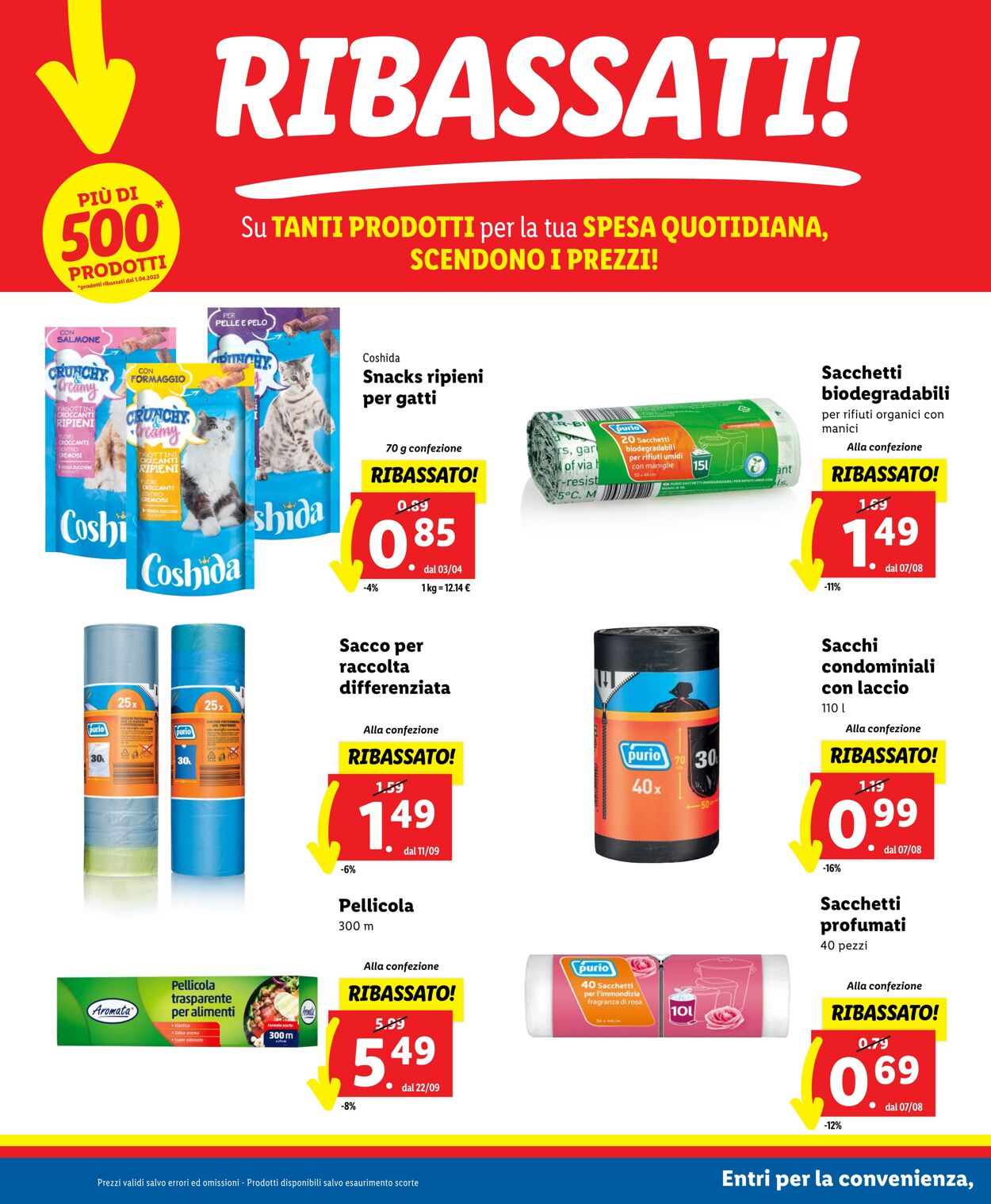 Volantino Lidl 04.01.2024 - 10.01.2024