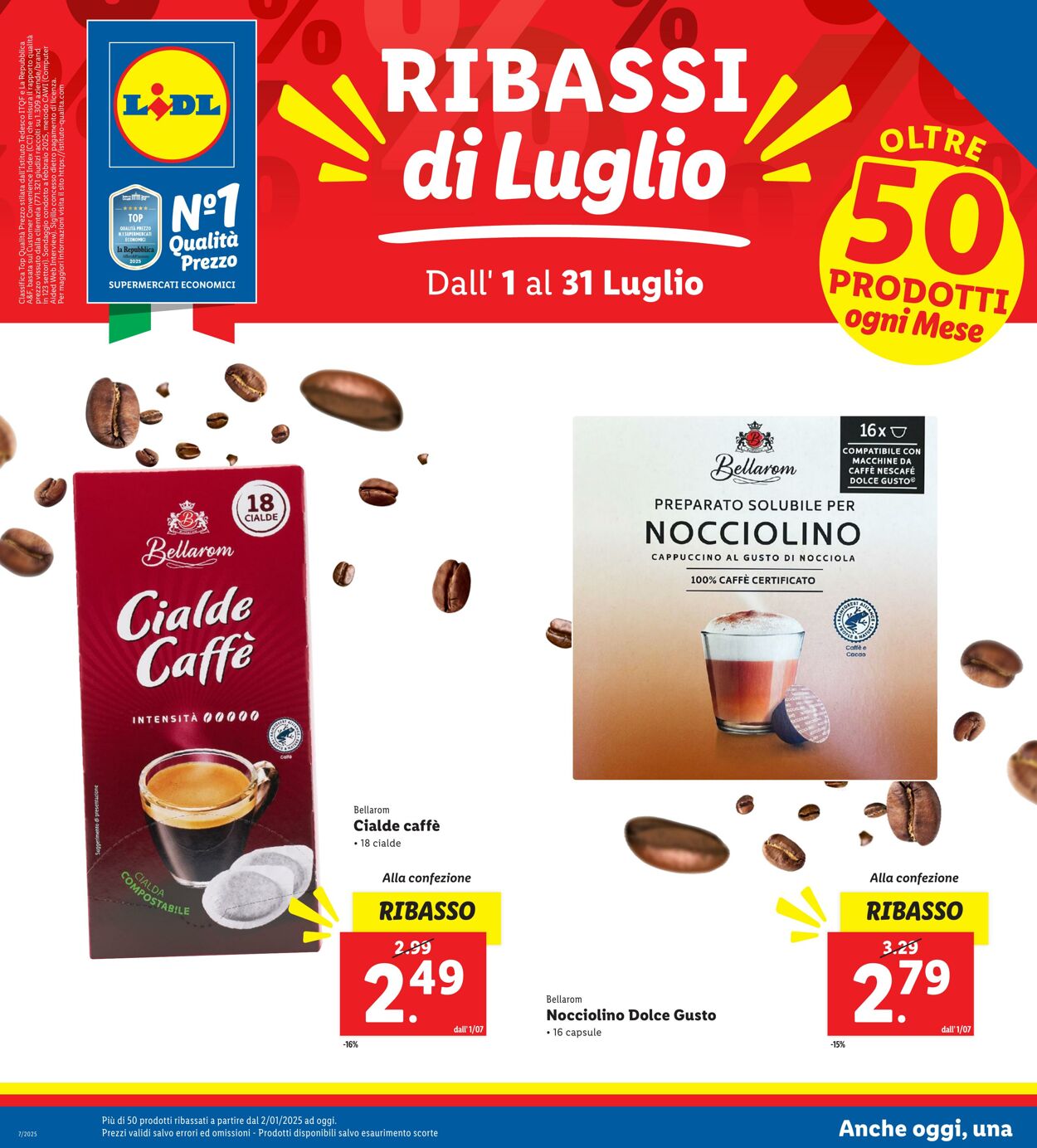Volantino Lidl 01.07.2025 - 31.07.2025