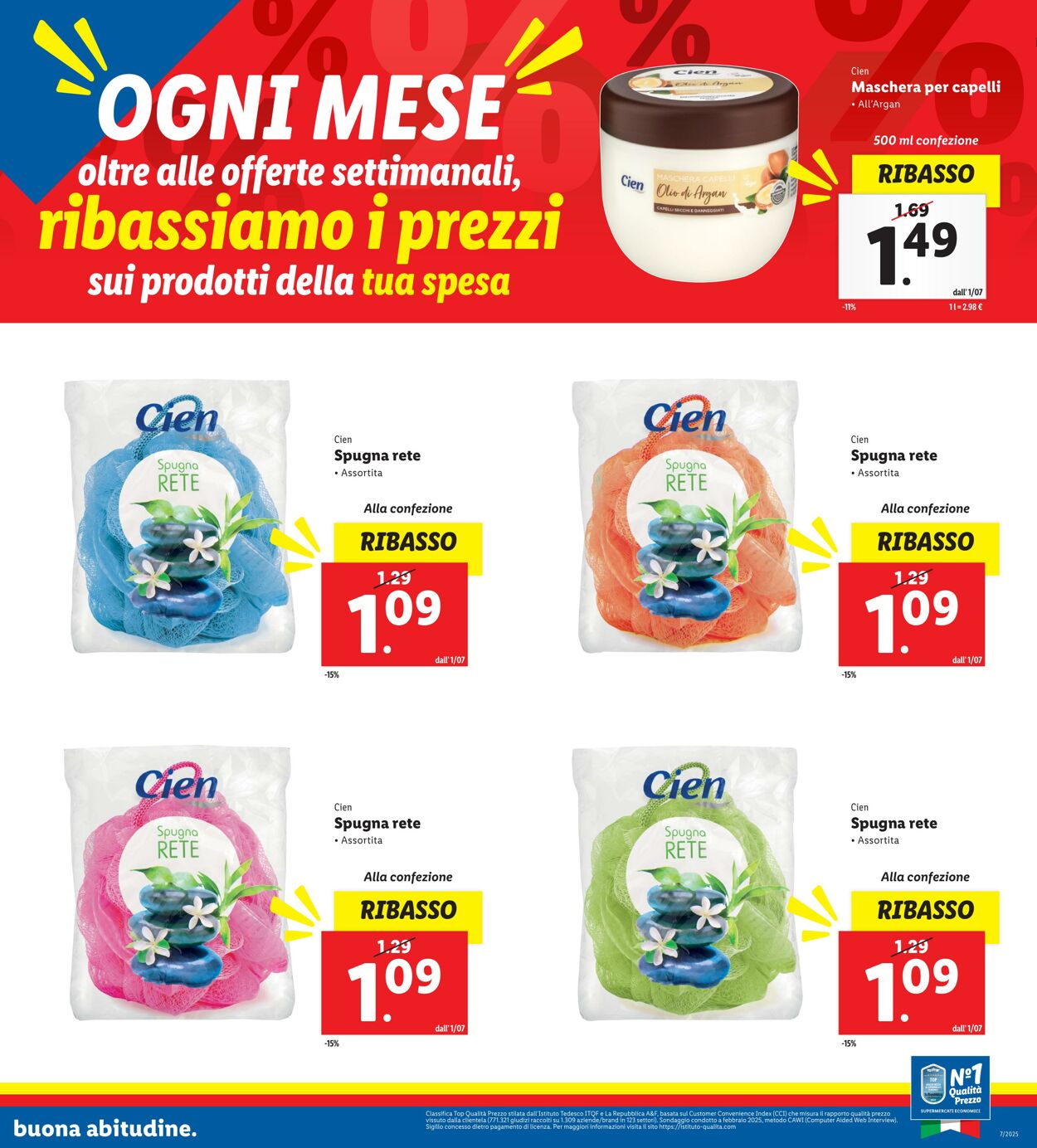 Volantino Lidl 01.07.2025 - 31.07.2025