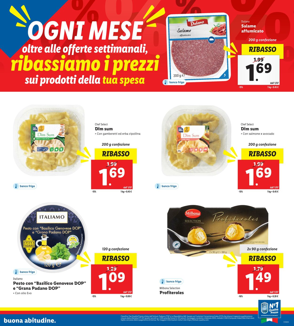 Volantino Lidl 01.07.2025 - 31.07.2025