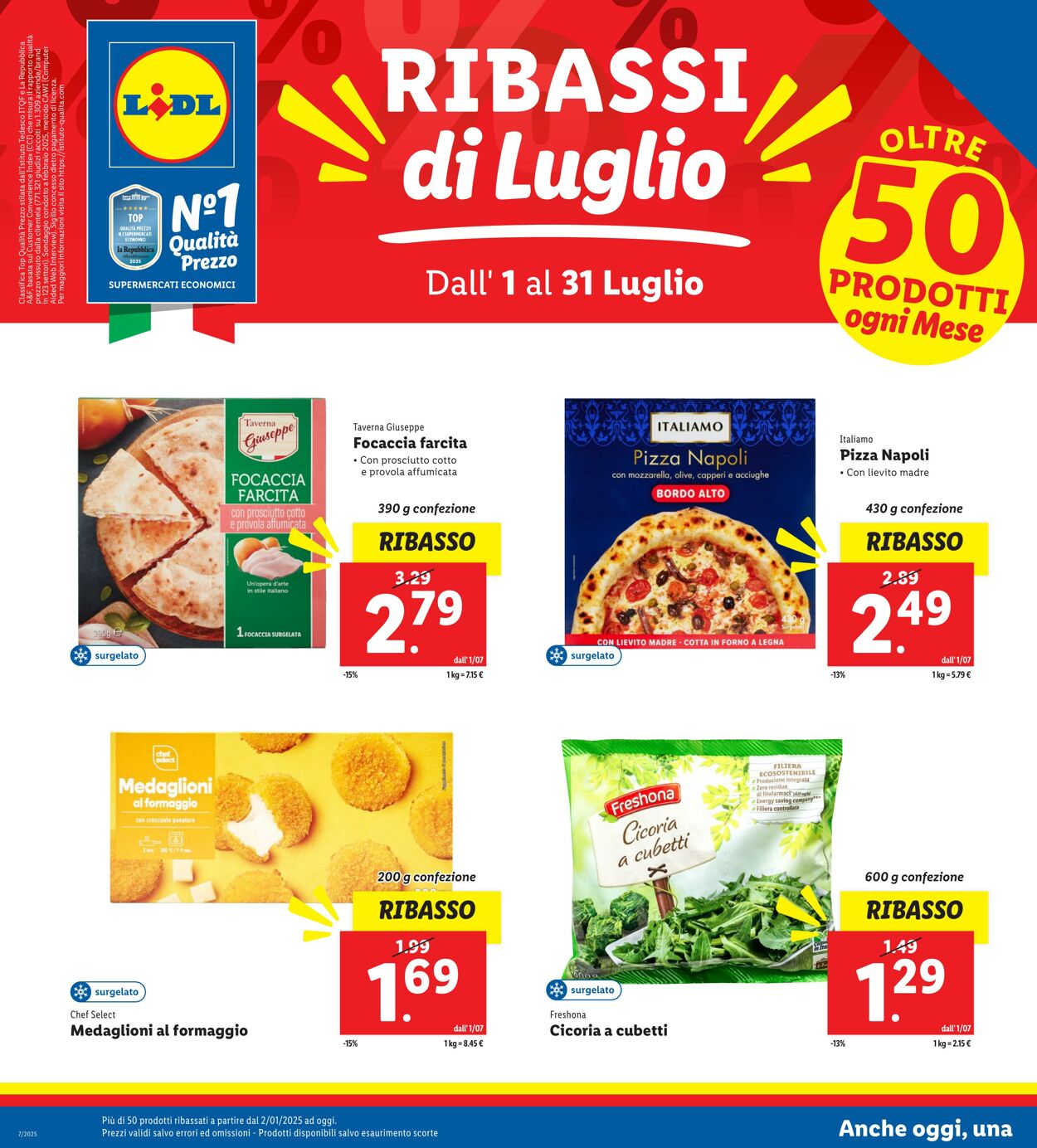 Volantino Lidl 01.07.2025 - 31.07.2025
