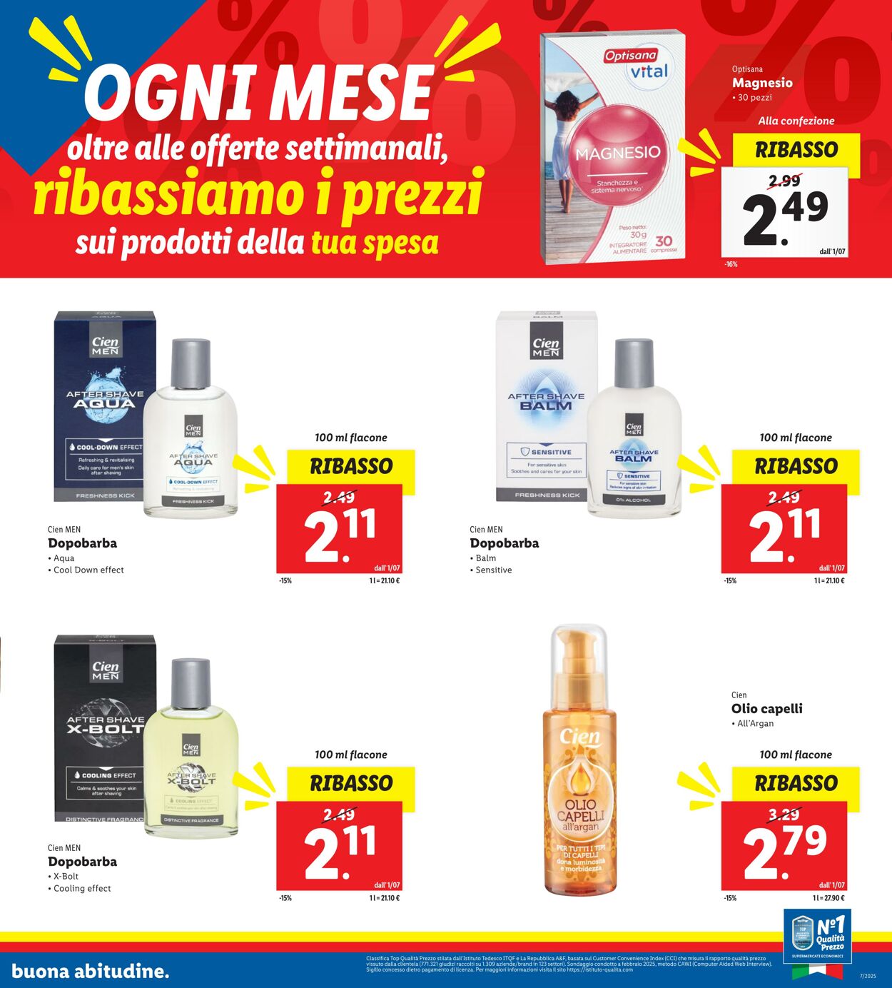 Volantino Lidl 01.07.2025 - 31.07.2025