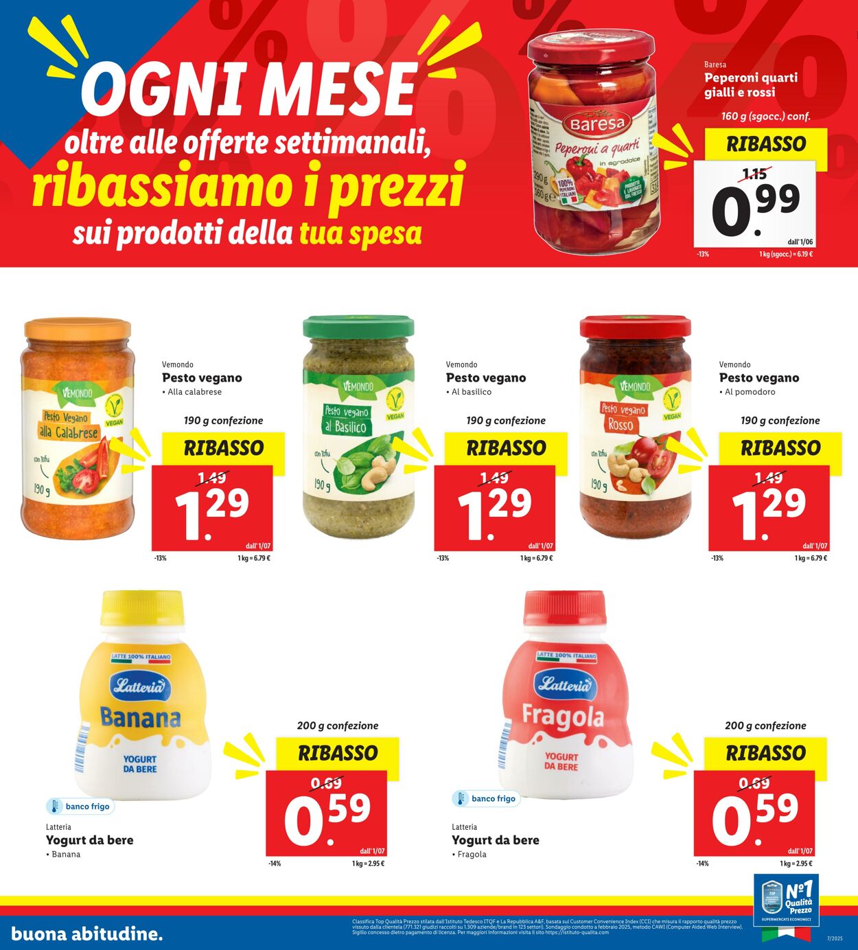Volantino Lidl 01.07.2025 - 31.07.2025