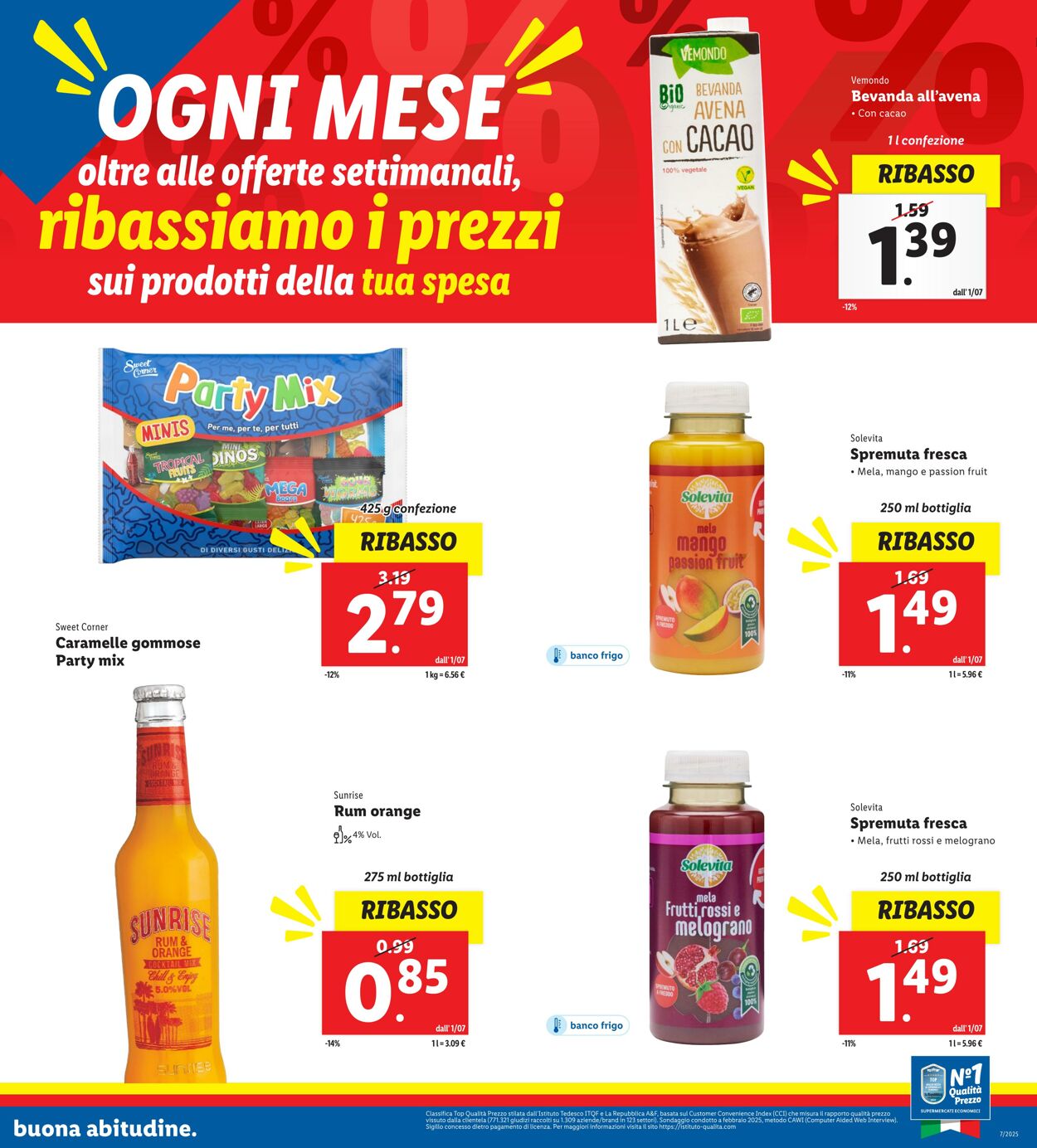 Volantino Lidl 01.07.2025 - 31.07.2025