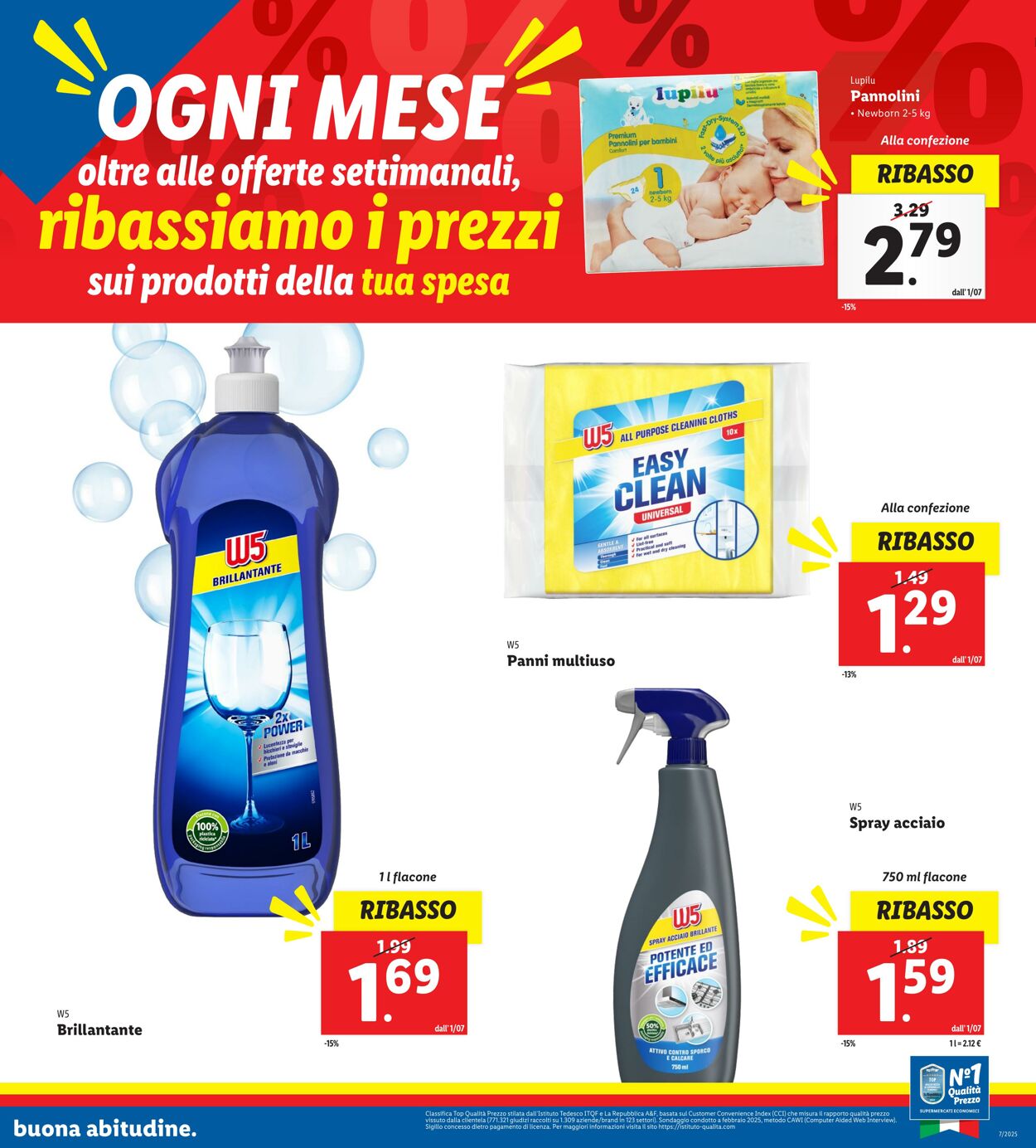 Volantino Lidl 01.07.2025 - 31.07.2025