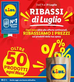 Volantino Lidl 01.07.2025 - 31.07.2025
