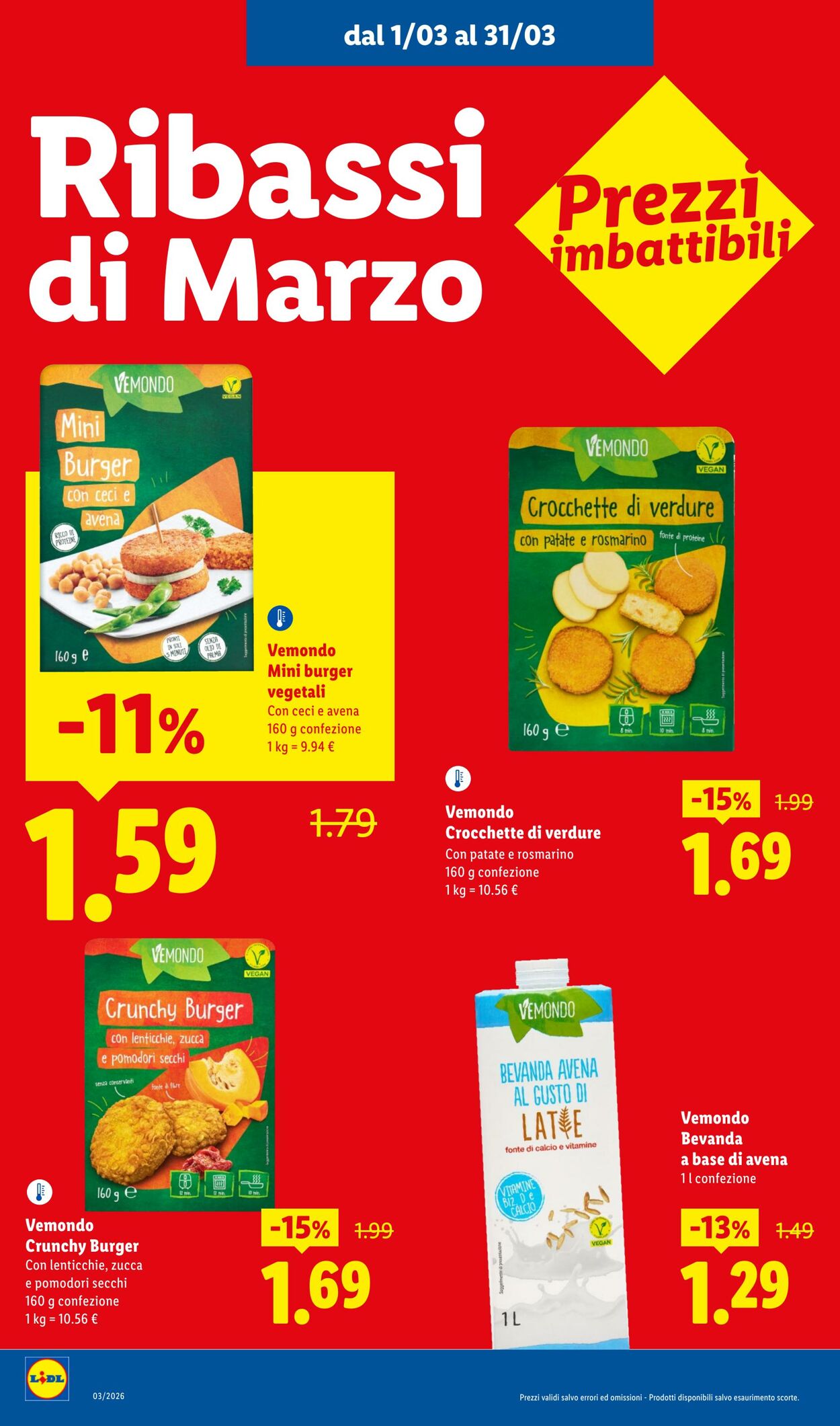 Volantino Lidl 26.02.2026 - 06.03.2026