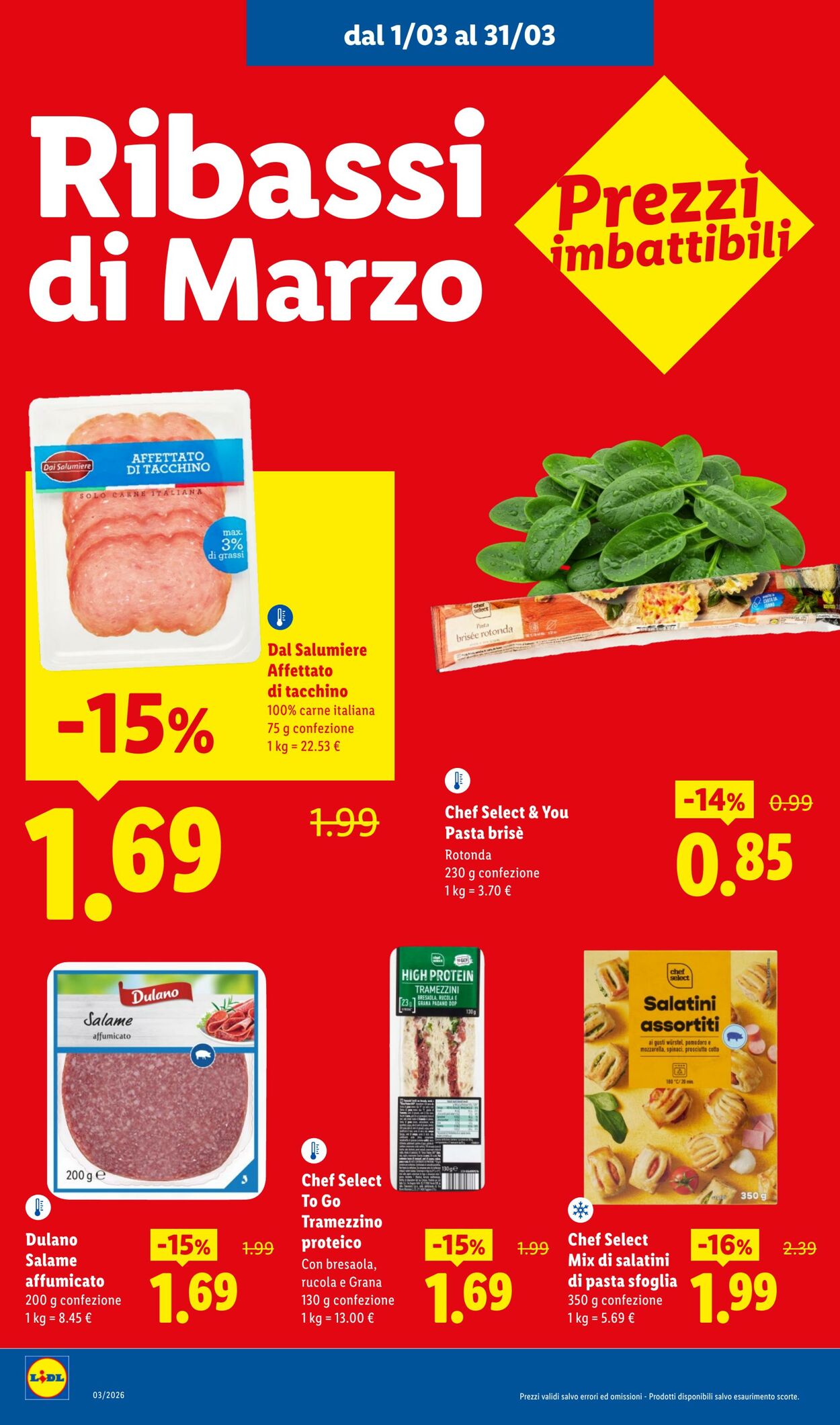 Volantino Lidl 26.02.2026 - 06.03.2026