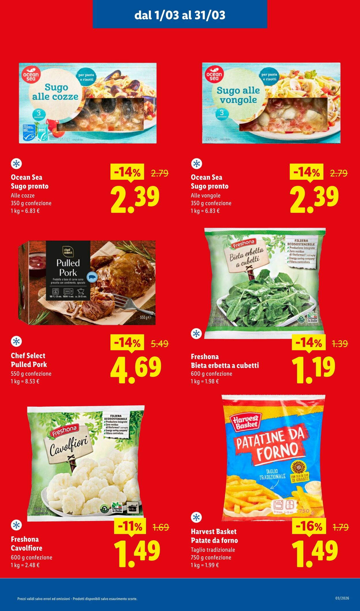 Volantino Lidl 26.02.2026 - 06.03.2026