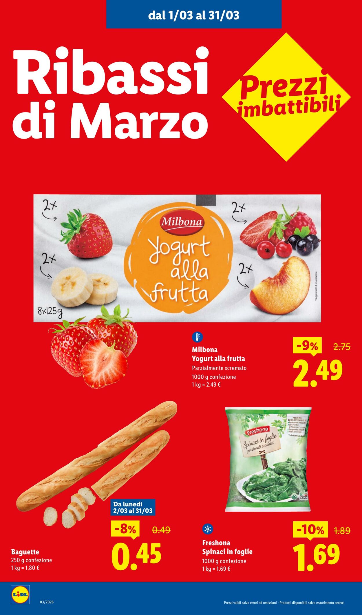 Volantino Lidl 24.03.2026 - 01.04.2026