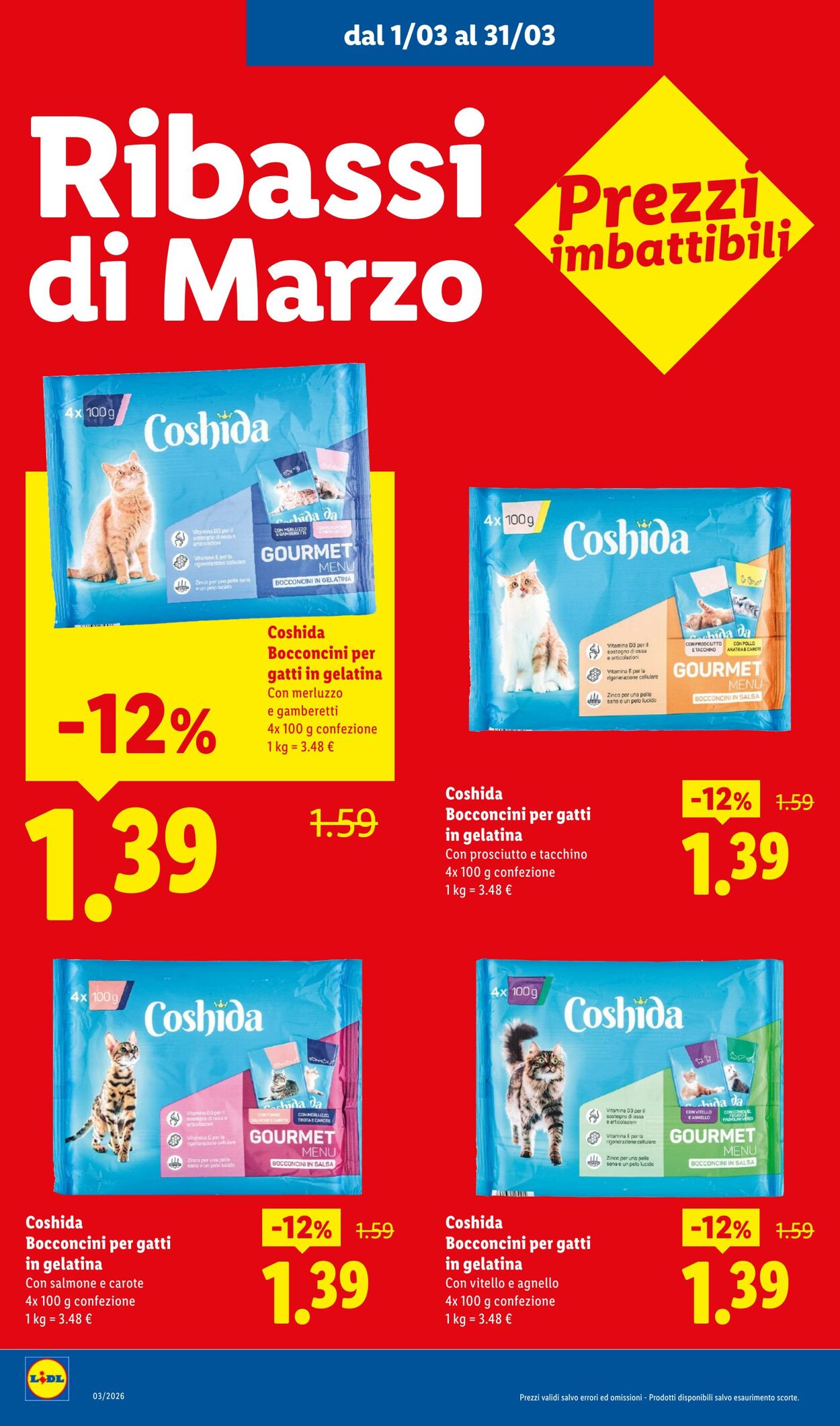 Volantino Lidl 24.03.2026 - 01.04.2026