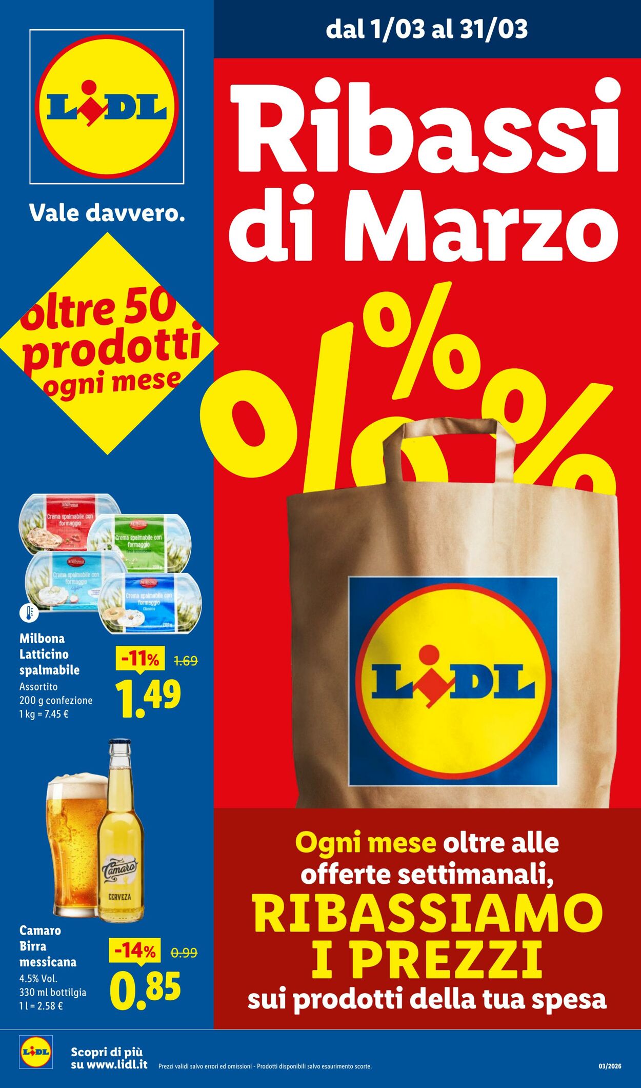 Volantino Lidl 24.03.2026 - 01.04.2026
