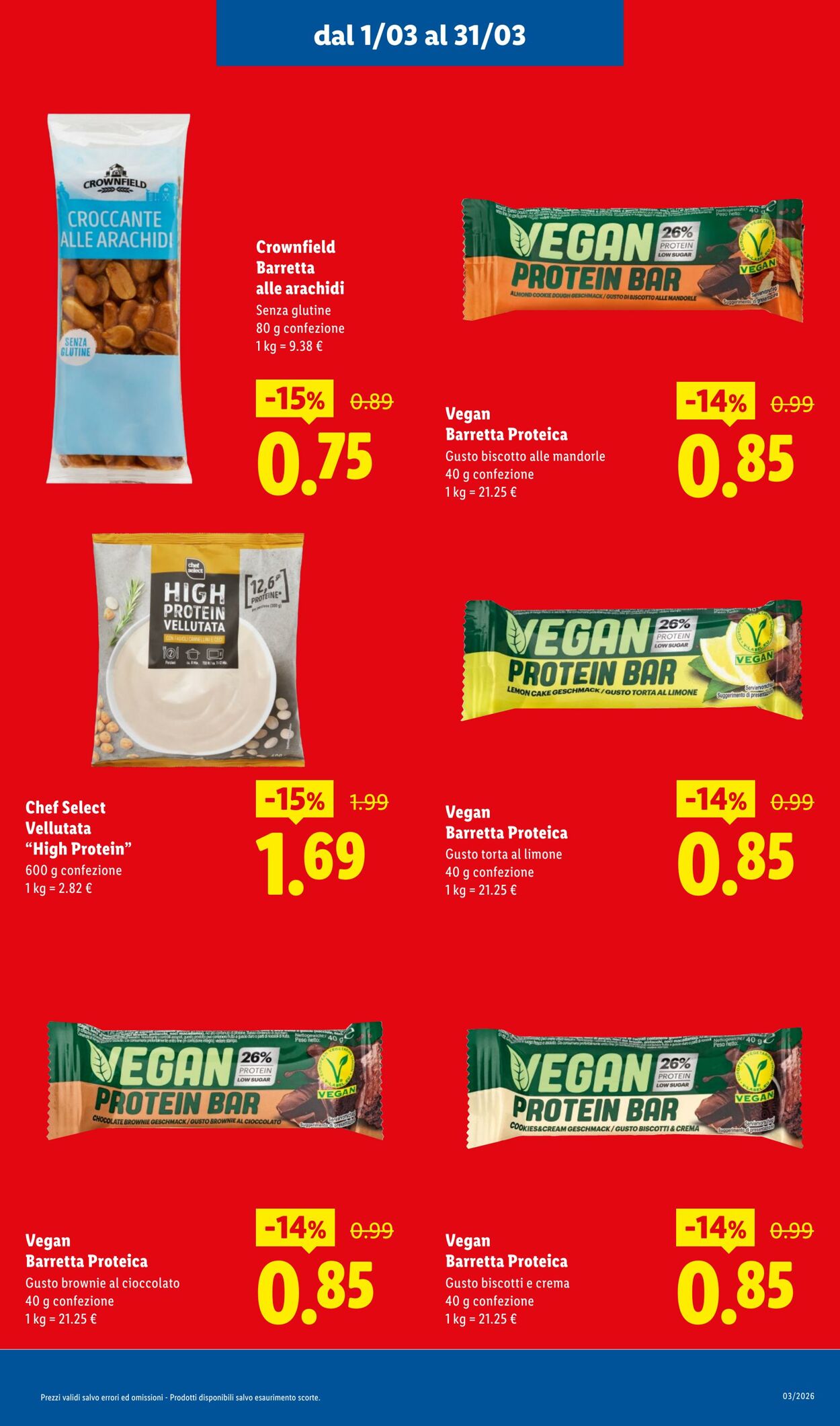 Volantino Lidl 24.03.2026 - 01.04.2026
