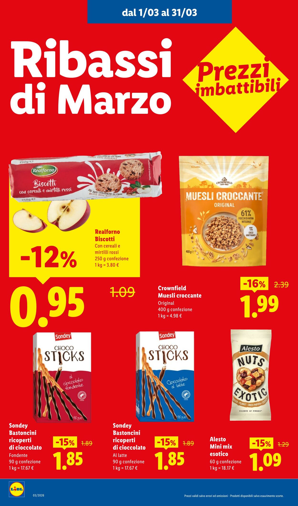 Volantino Lidl 24.03.2026 - 01.04.2026