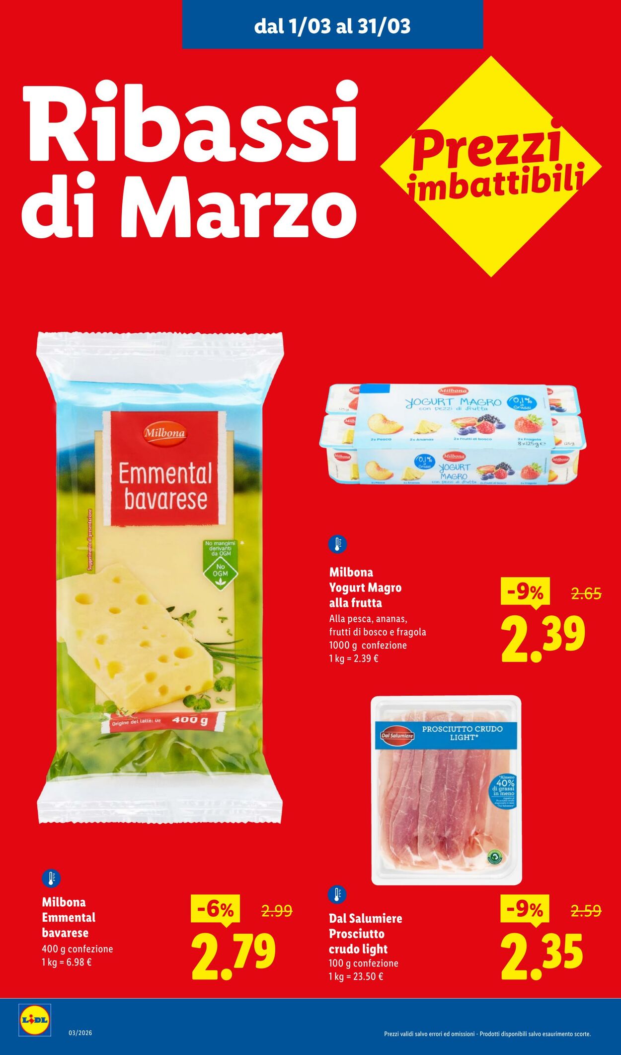 Volantino Lidl 24.03.2026 - 01.04.2026