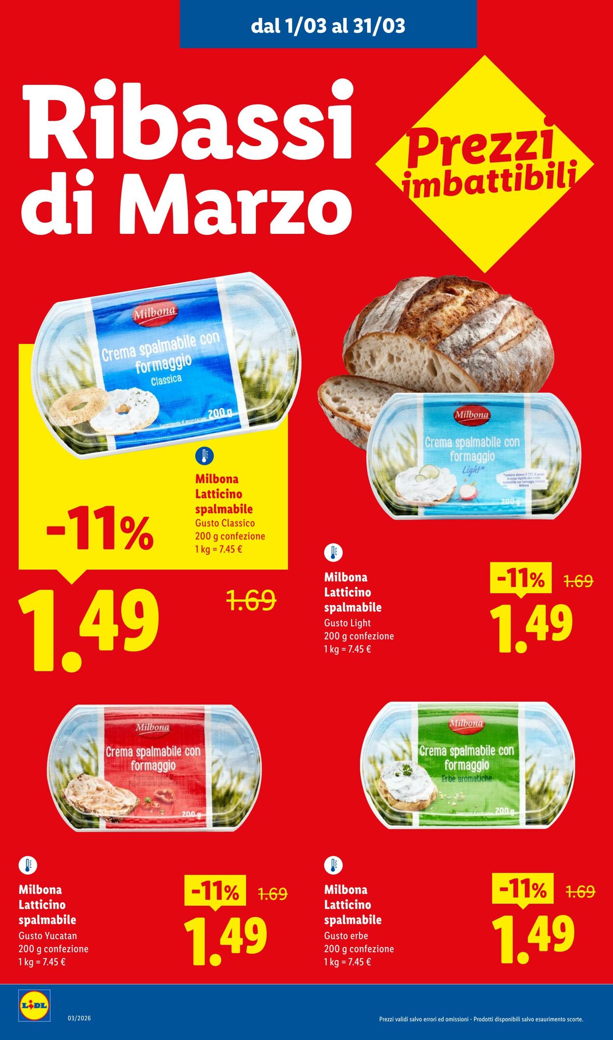 Volantino Lidl 24.03.2026 - 01.04.2026