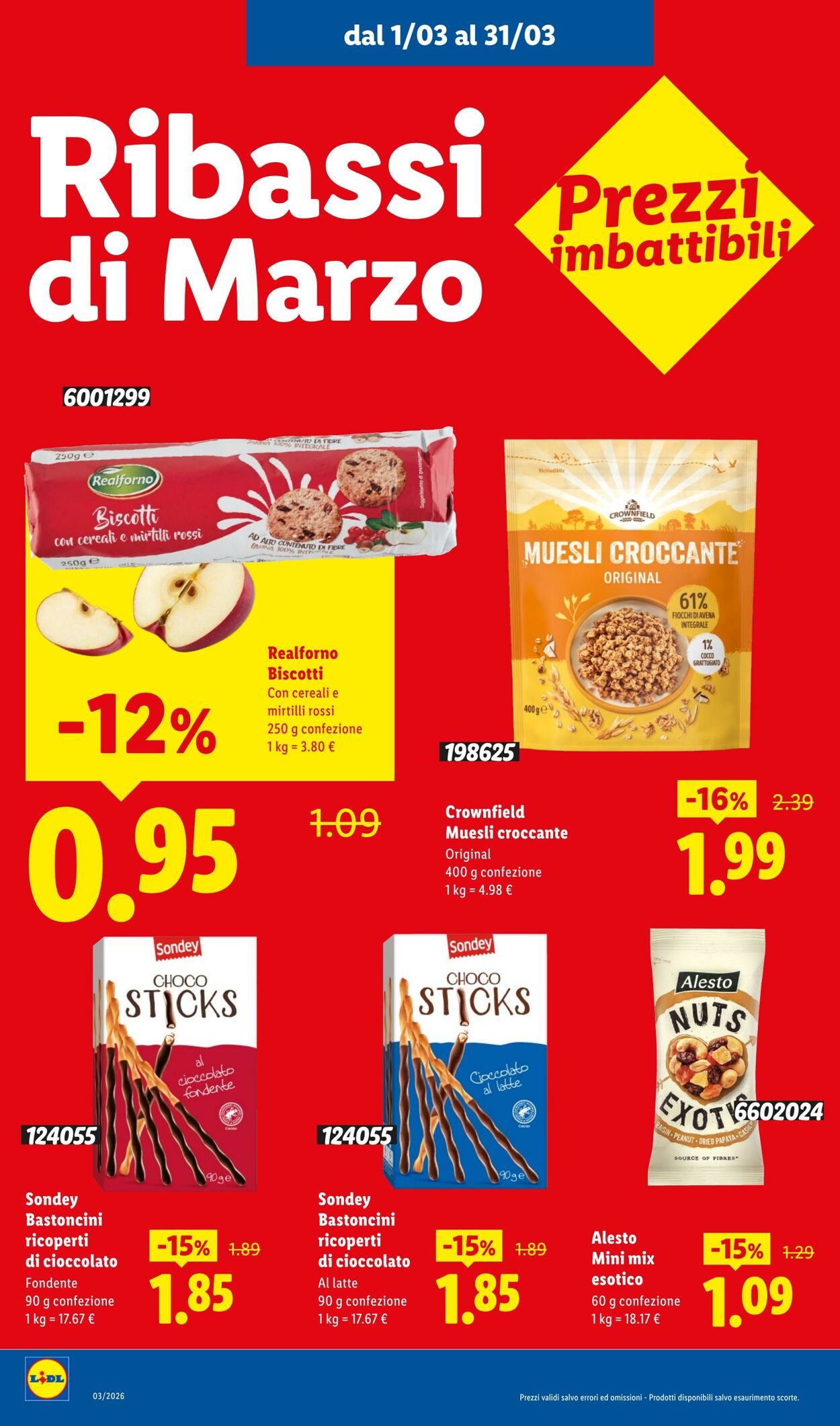 Volantino Lidl 02.03.2026 - 10.03.2026
