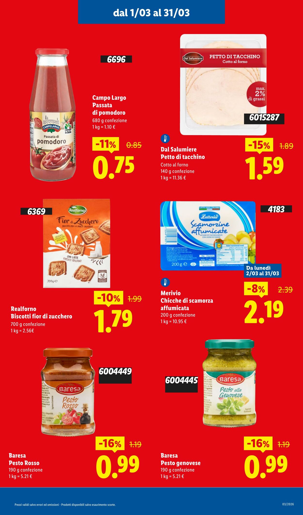 Volantino Lidl 02.03.2026 - 10.03.2026