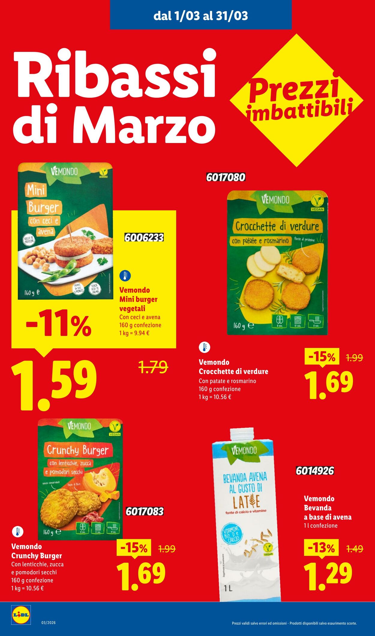 Volantino Lidl 02.03.2026 - 10.03.2026