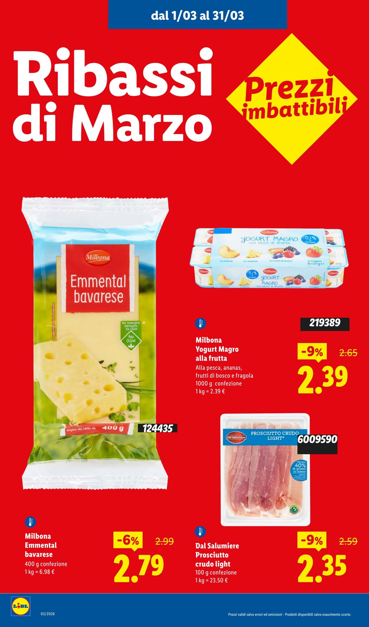 Volantino Lidl 02.03.2026 - 10.03.2026