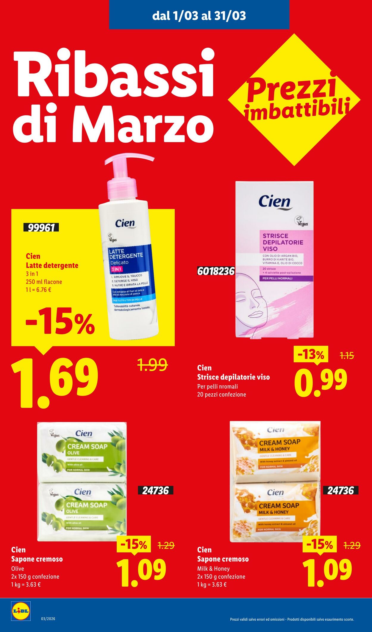 Volantino Lidl 02.03.2026 - 10.03.2026